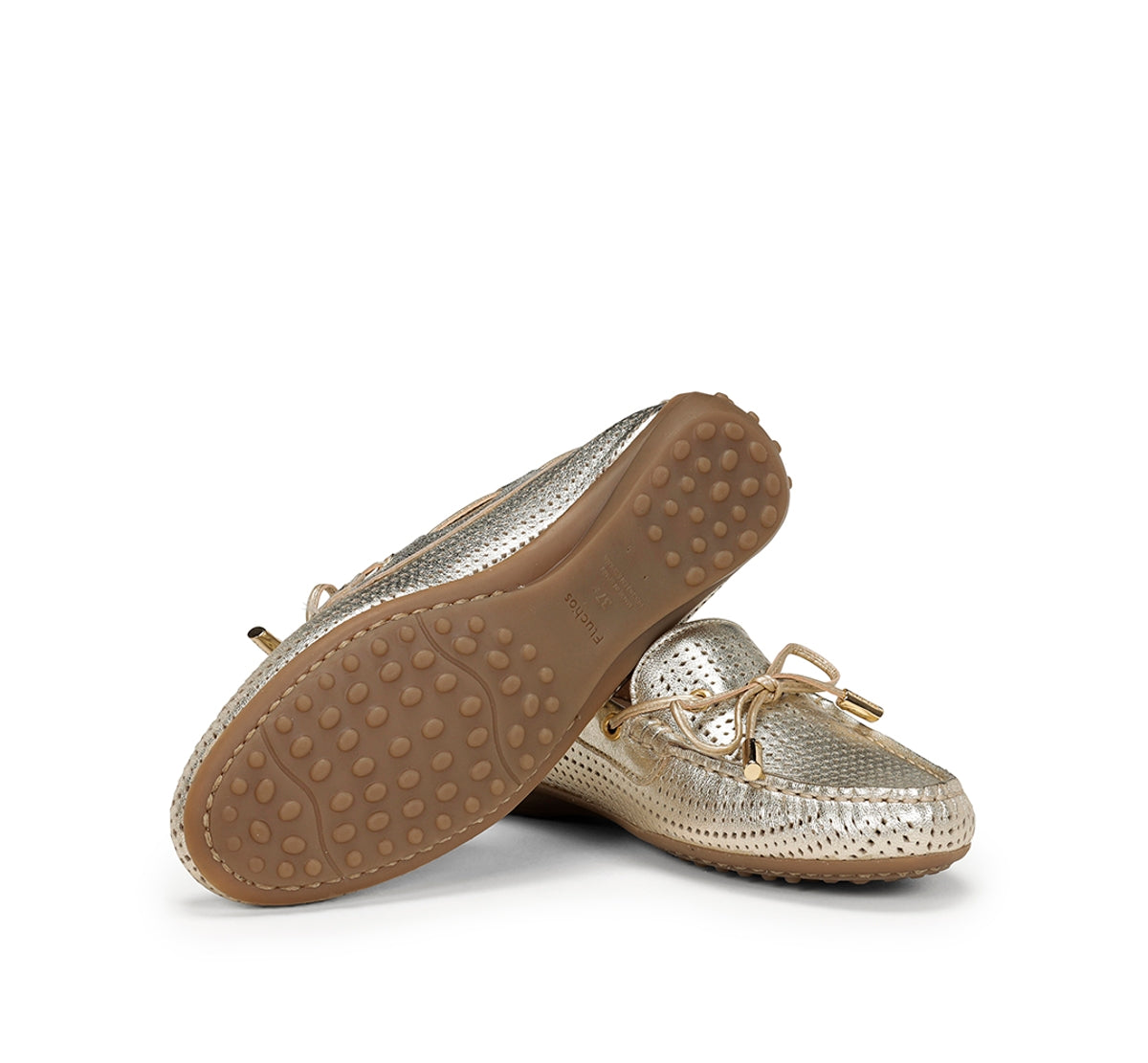 Fluchos Bruni F1428 mocassin doré femme