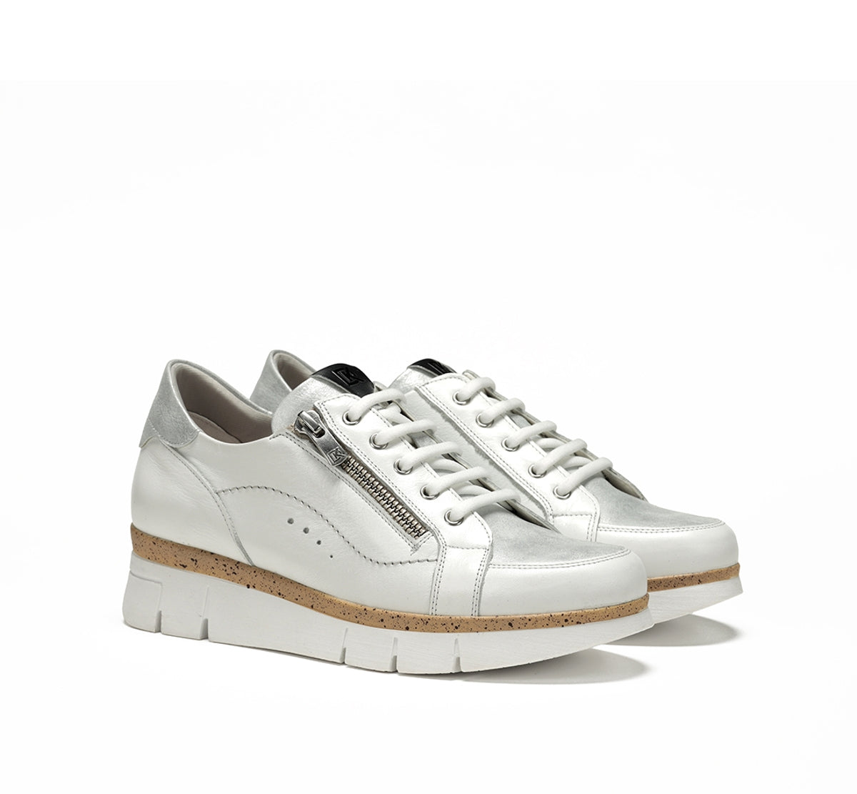 Dorking India D9301 basket femme blanc confort