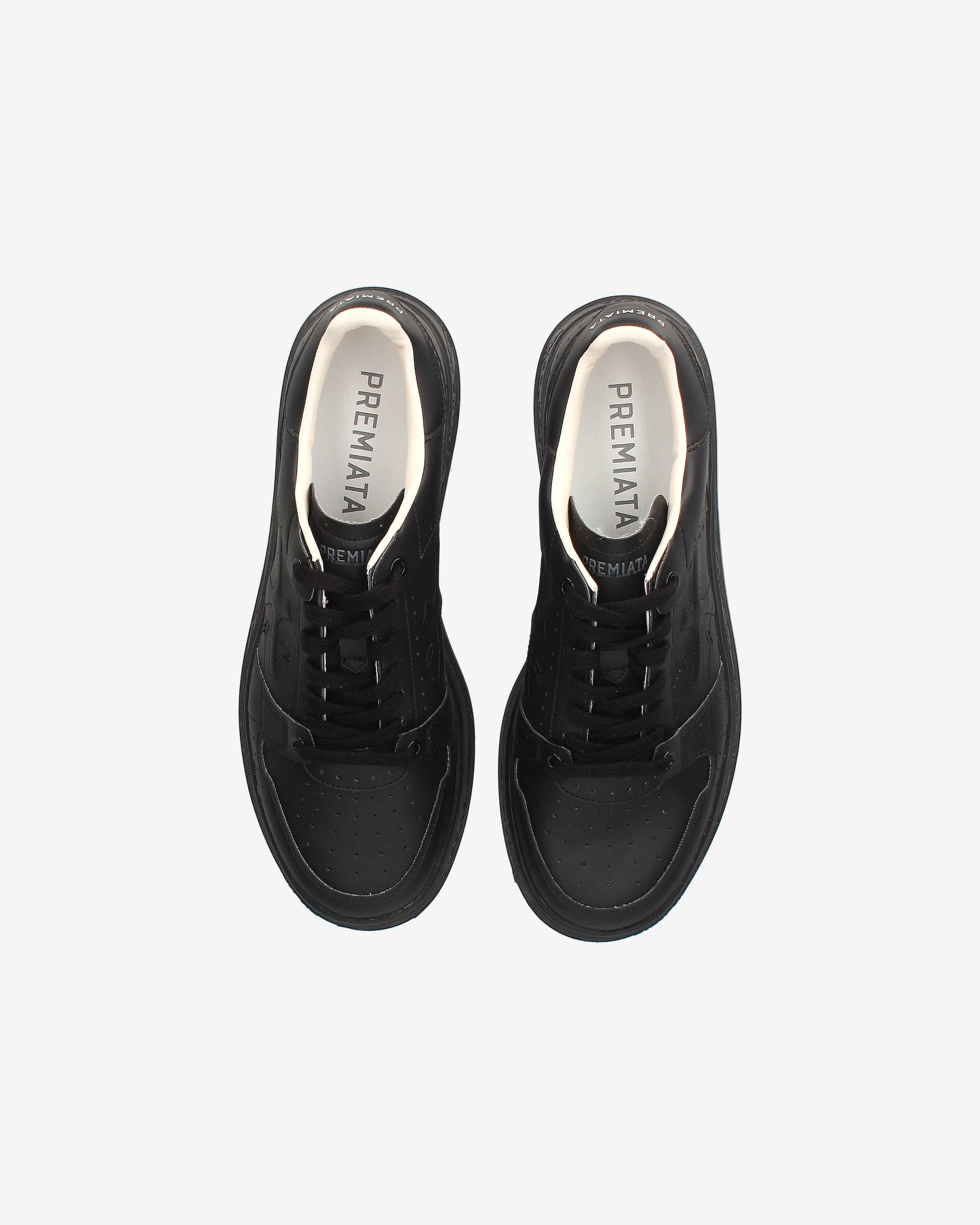 Premiata Quinn 7324 sneakers homme cuir noir