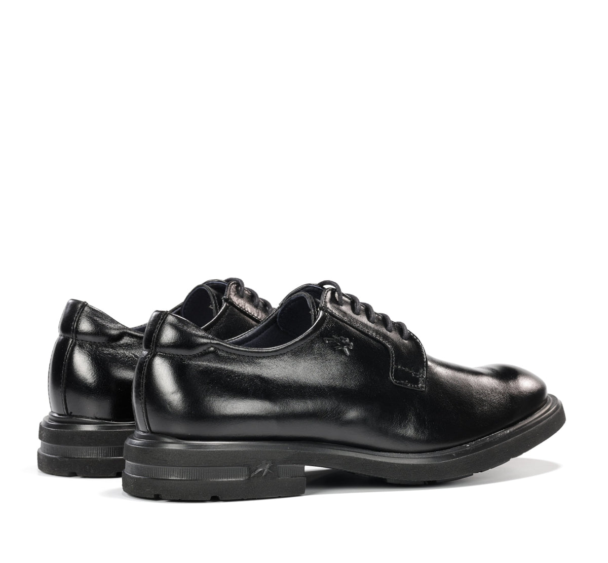 Fluchos Belgas F0631 chaussures homme noires cuir