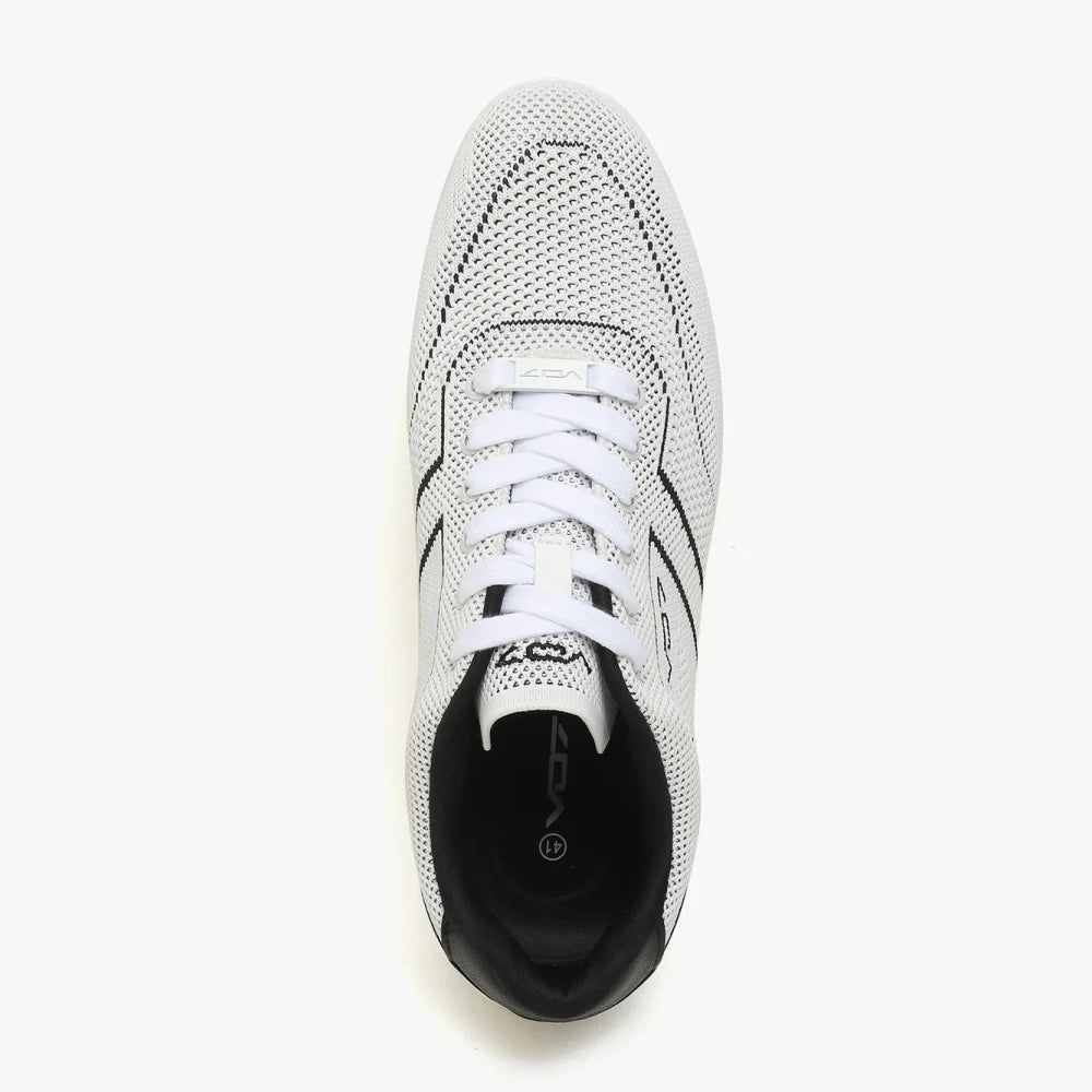 VO7 Yacht 7 White sneaker homme blanc chevron noir