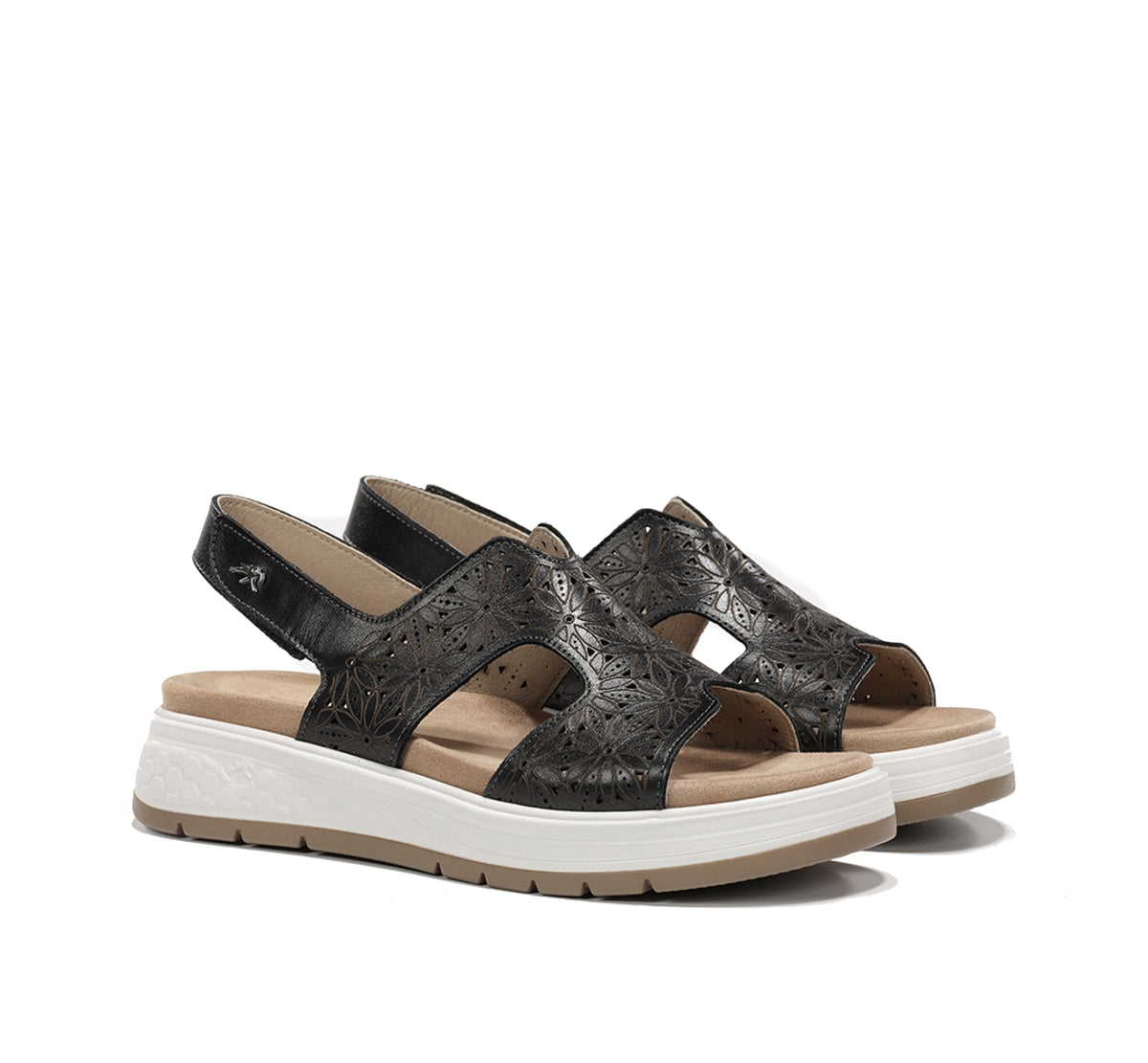 Fluchos Street F2007 sandale noire été confortable