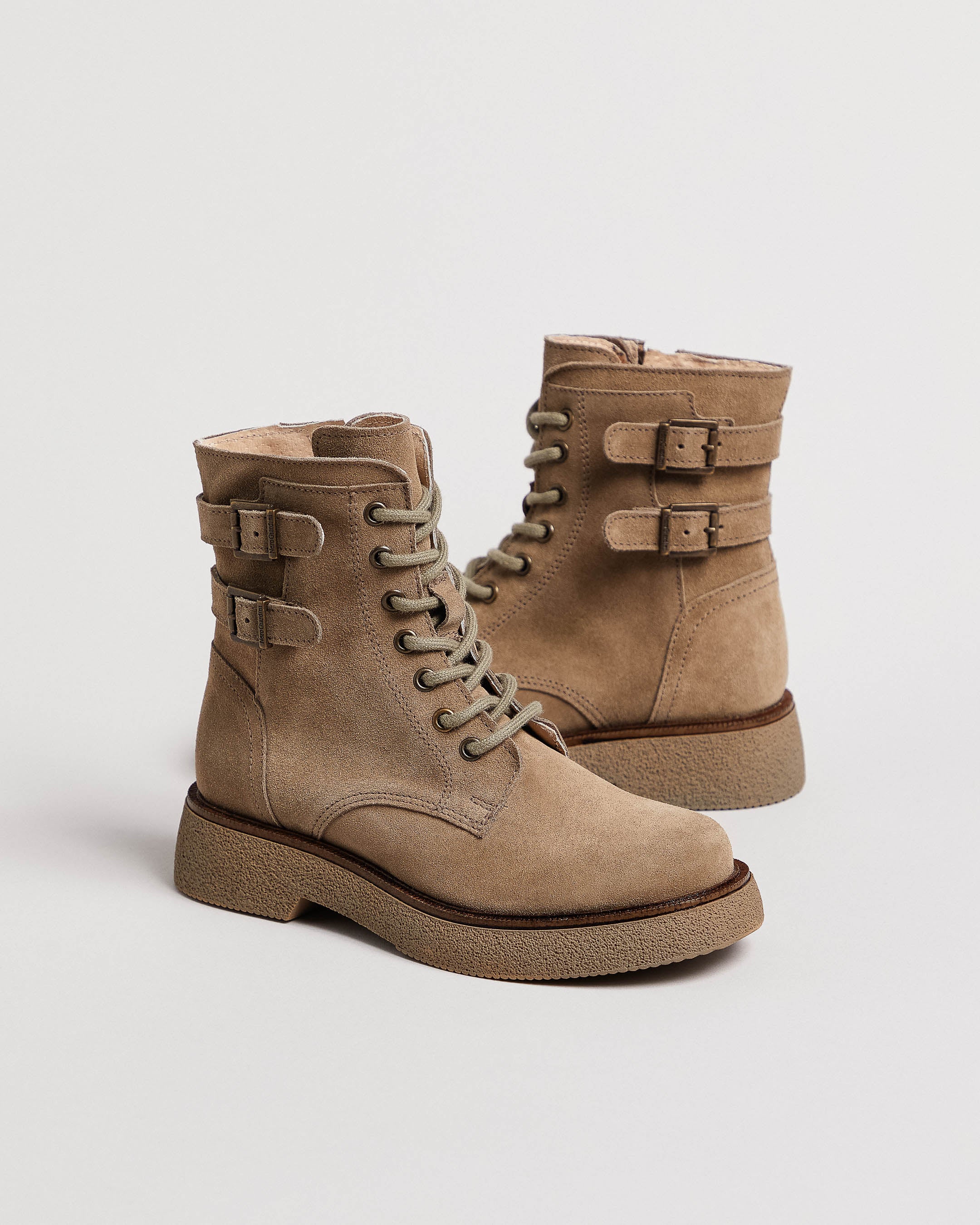 Nero Giardini Combat Boots rangers cuir fille ado