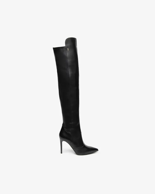 Nero Giardini Boots Bottes Cuir Femme Talon 95 mm