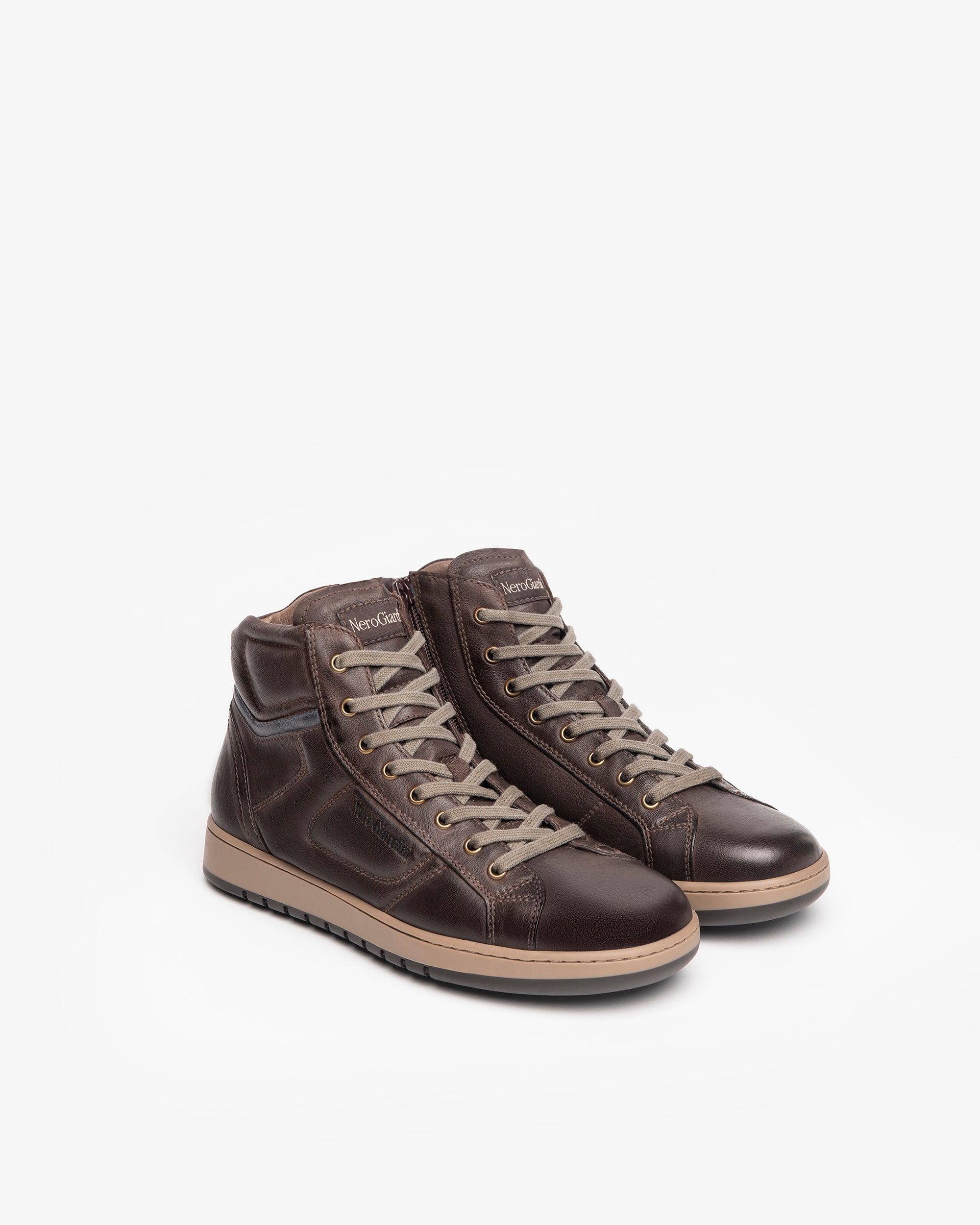 Nero Giardini Sneakers baskets montantes cuir homme