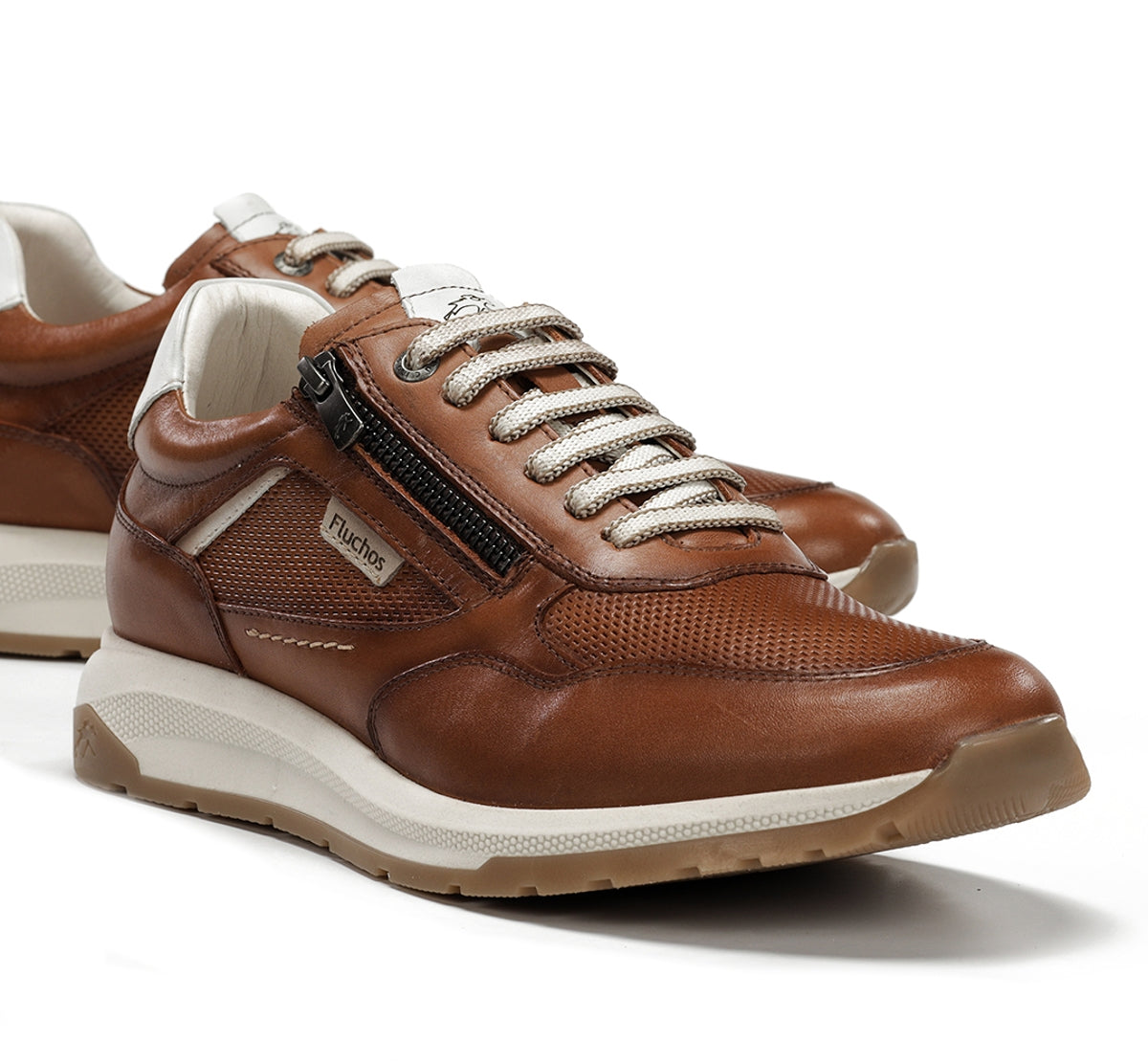 Fluchos Karter F2405 sneakers marron homme cuir