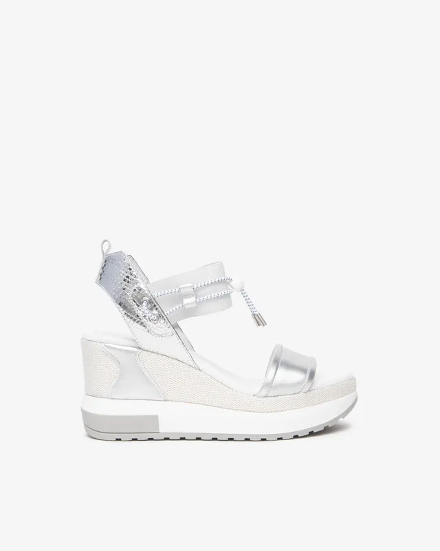 Nero Giardini Sandals sandales compensées cuir 80 mm