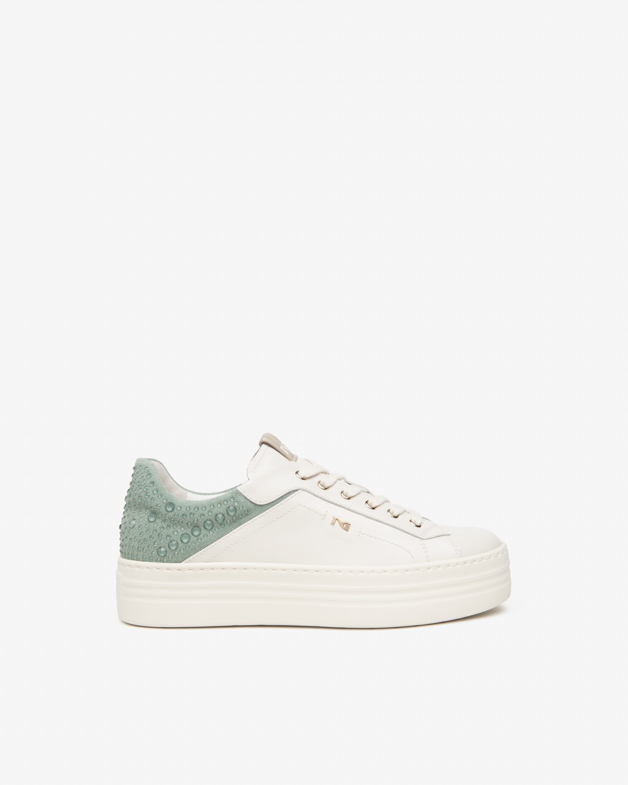 Nero Giardini Sneakers basket cuir et daim femme 38