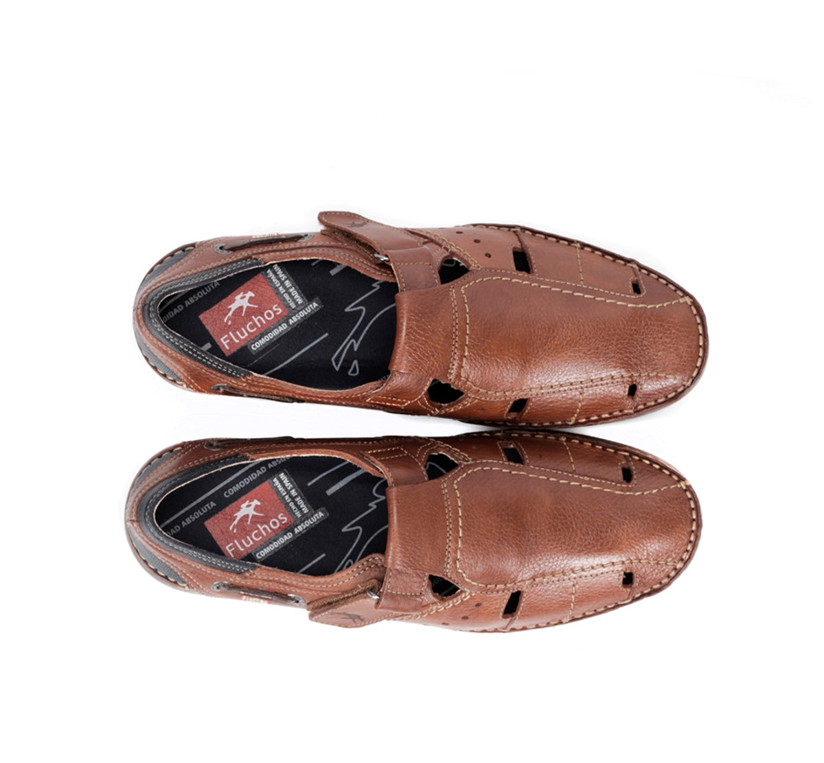 Fluchos Mariner 9882 chaussure homme marron cuir