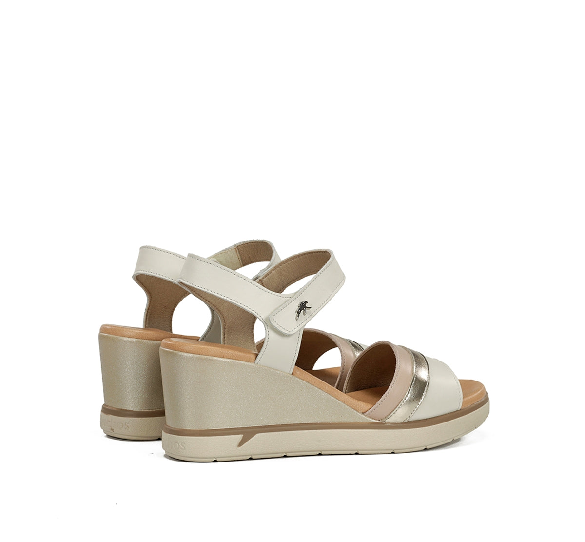 Fluchos Smash F2390 sandale compensee blanche femme