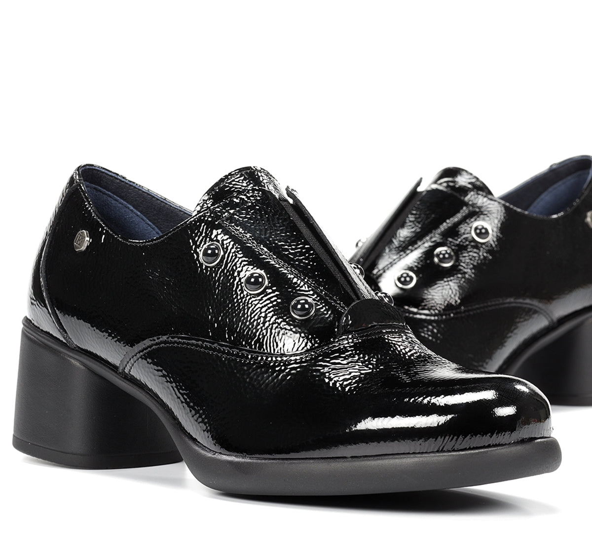 Dorking by Fluchos Macy D9376 chaussures noir femme