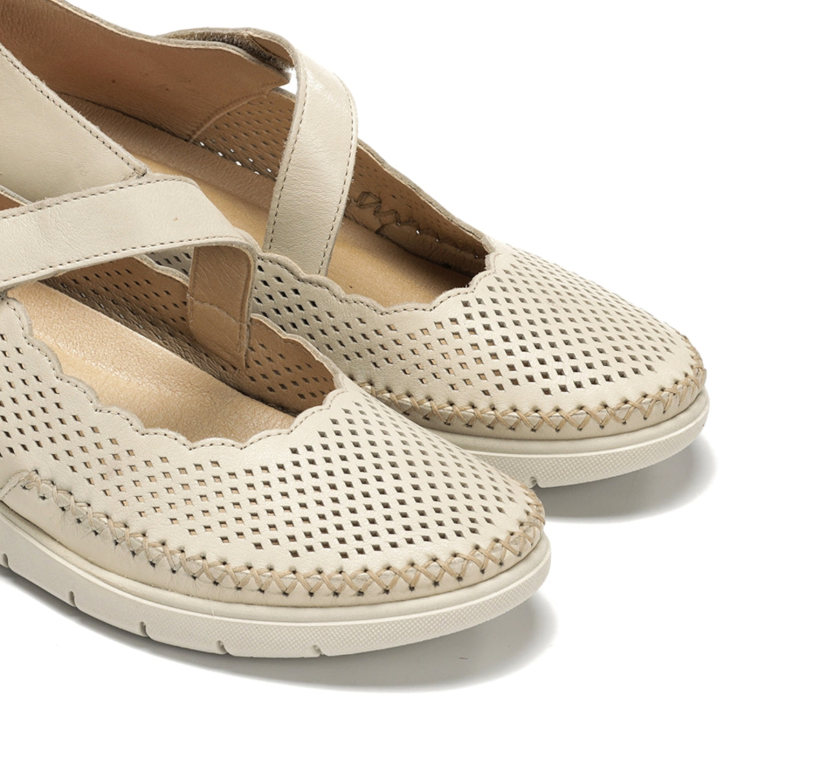 Fluchos Fluvia F2423 chaussure femme taupe cuir