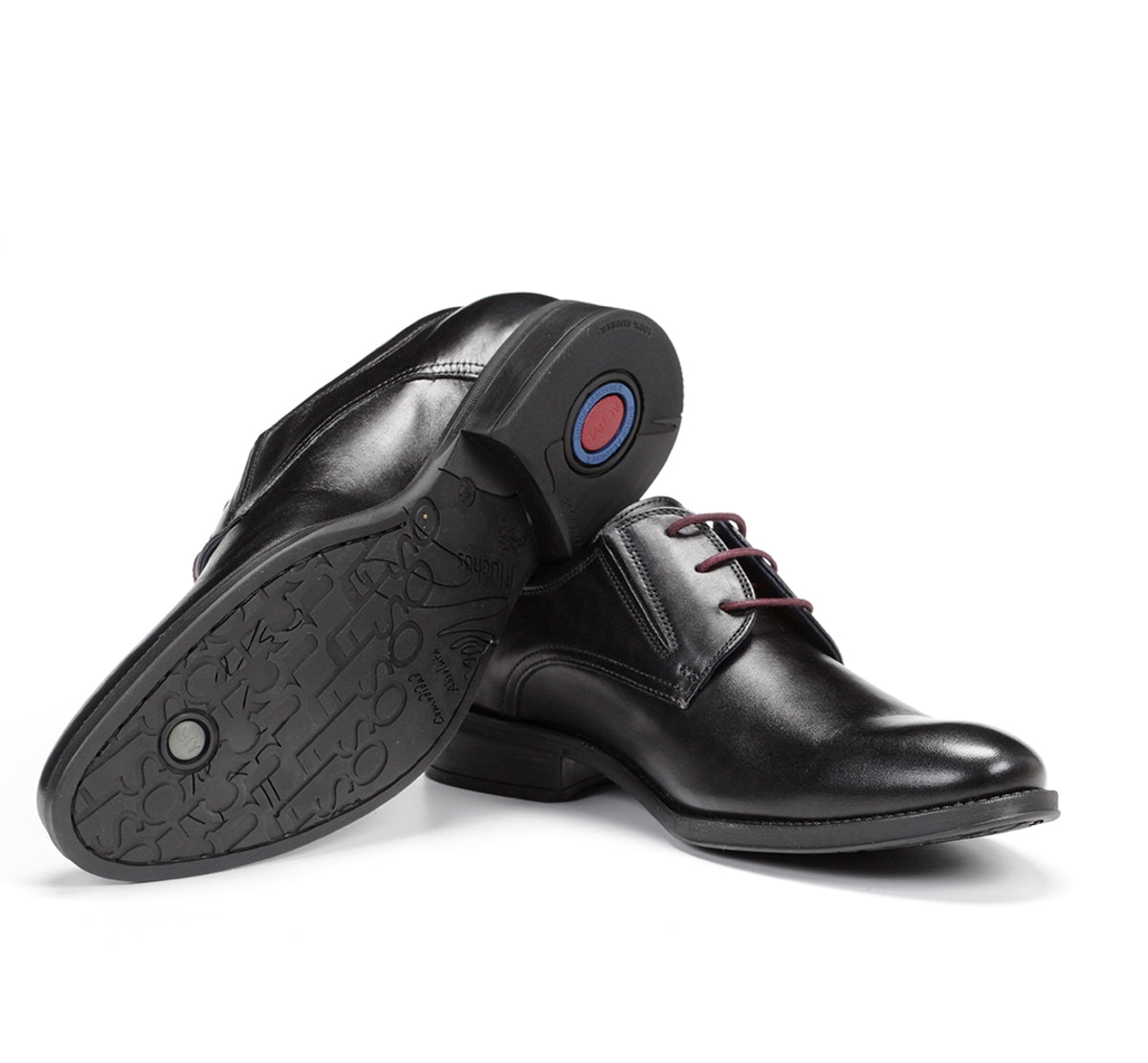Fluchos Heracles 8410 chaussure homme noire cuir