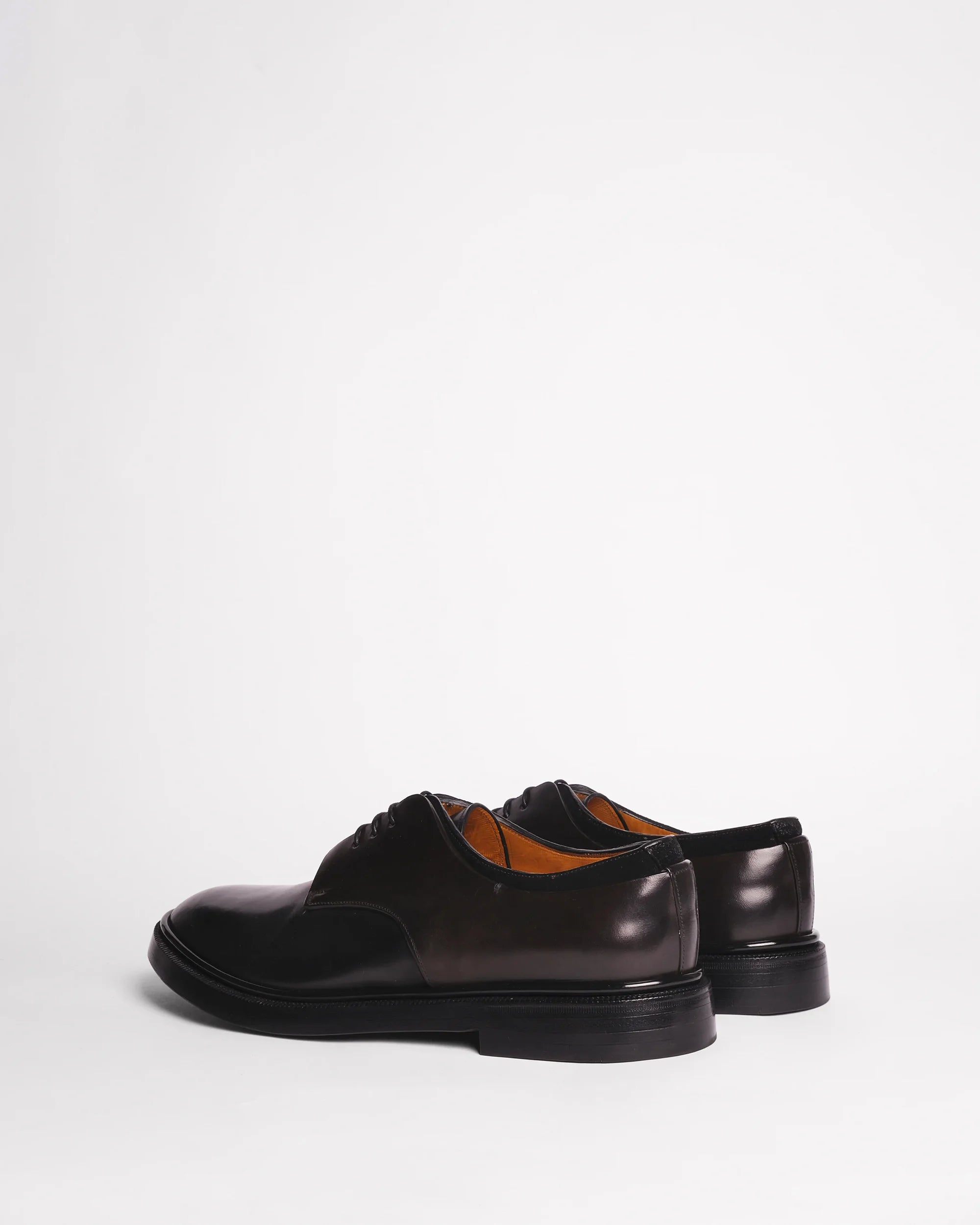 Premiata 011 boots derby cuir noir premium