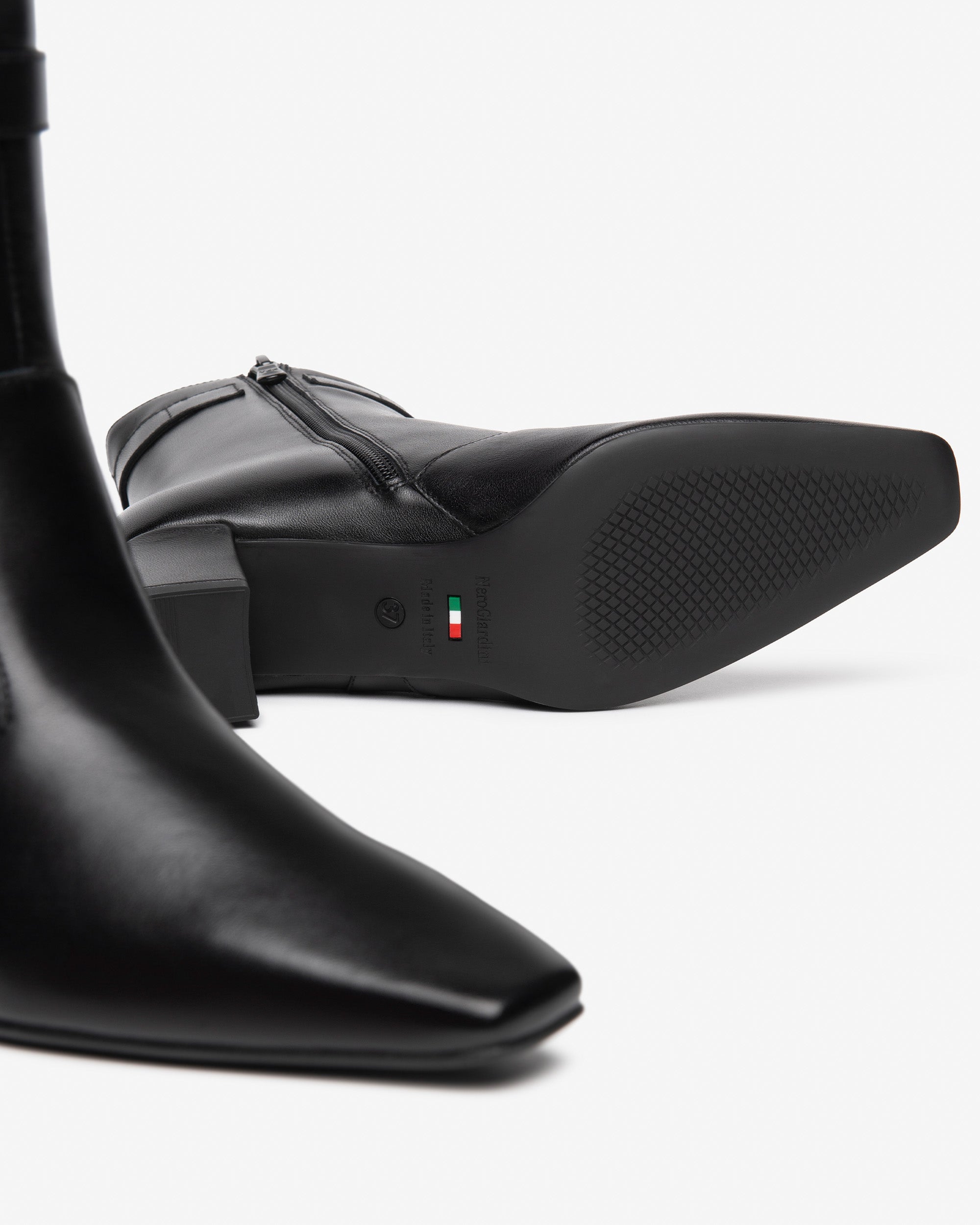 Nero Giardini Ankle Booties bottines cuir femme talon