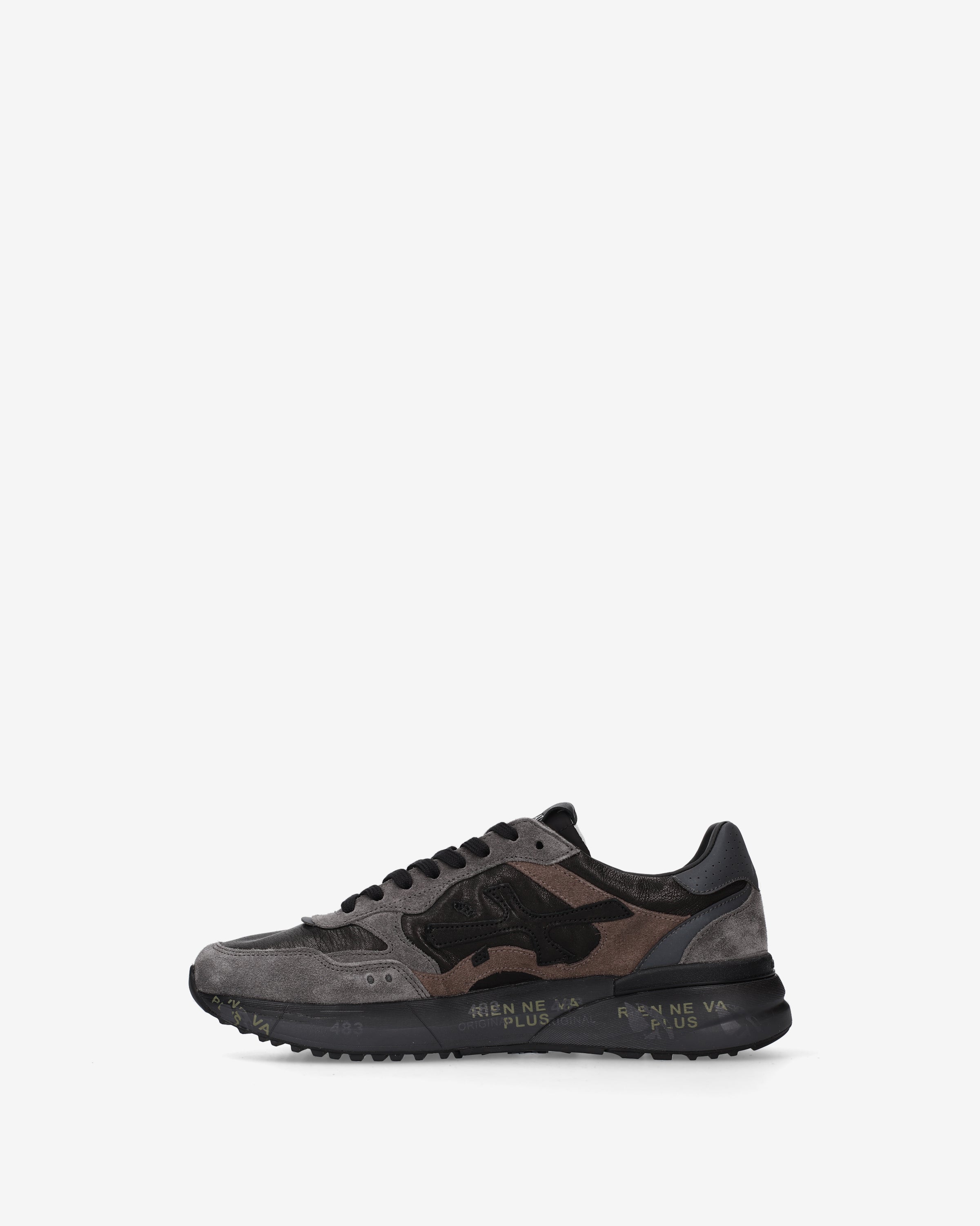 Premiata Mick 0.1 8452 baskets gris noir