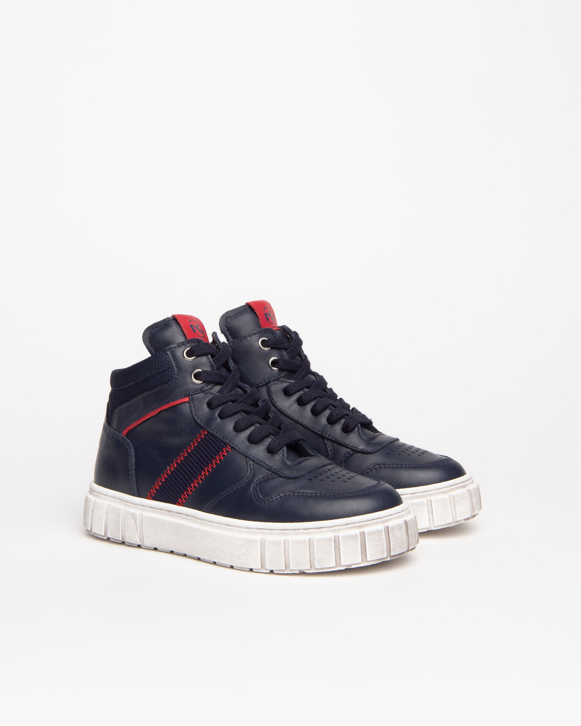 Nero Giardini Sneakers baskets ado cuir montante zip