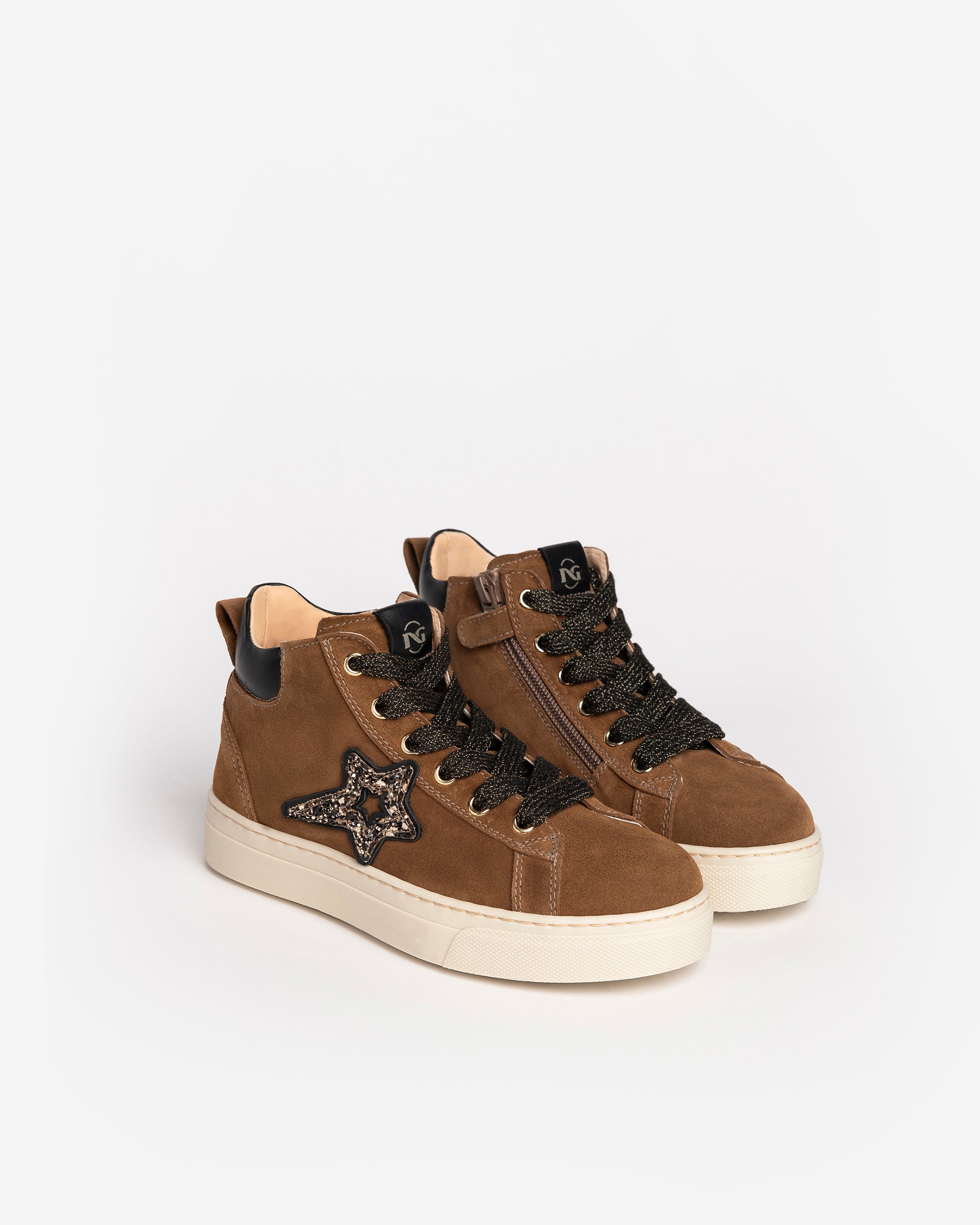 Nero Giardini Sneakers baskets fille daim cuir