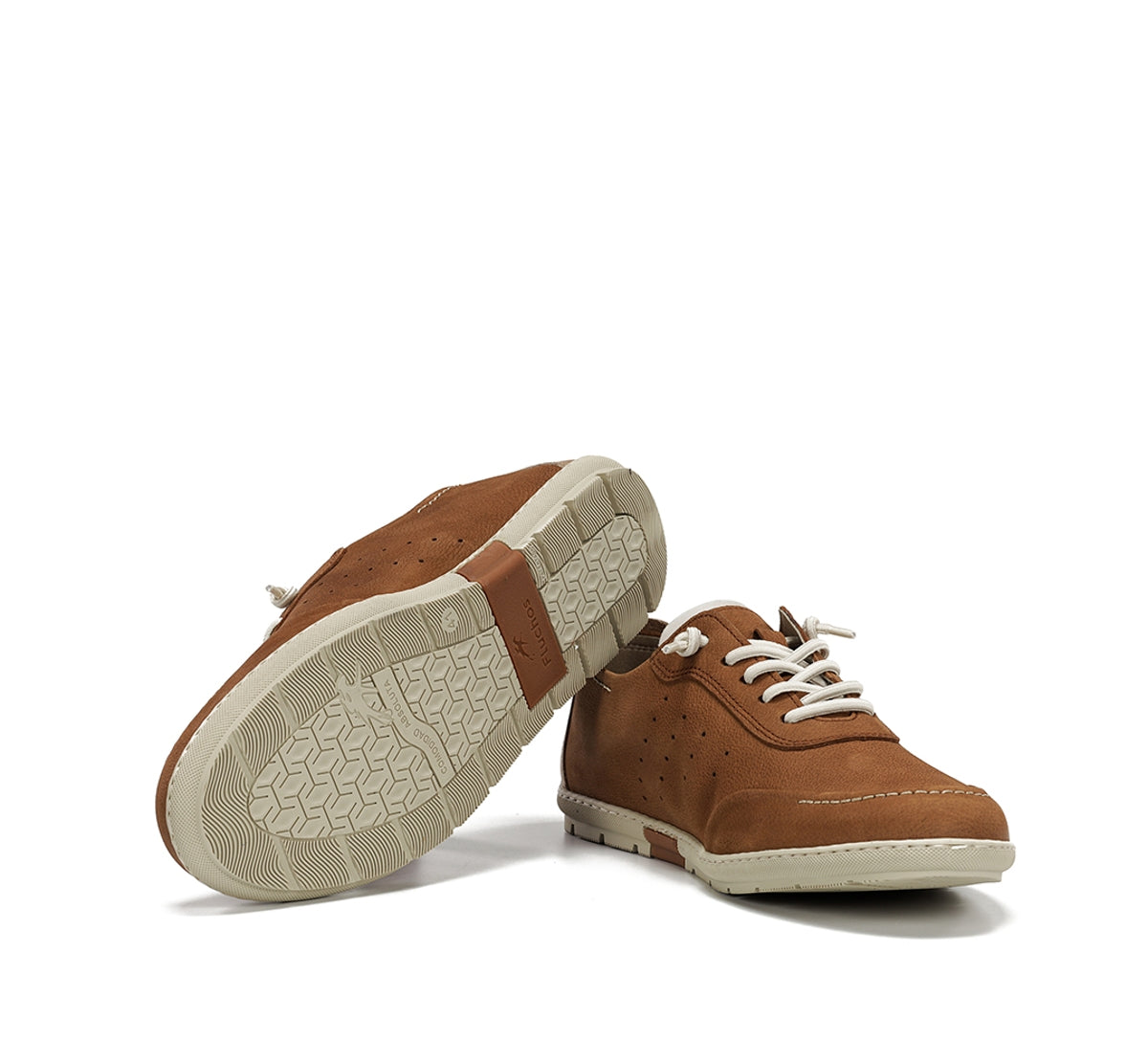 Fluchos Andy F2372 baskets marron homme cuir