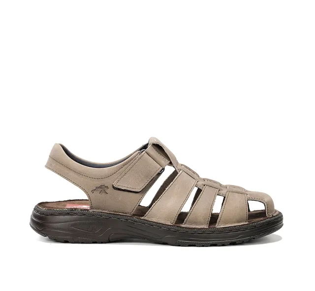 Fluchos Azores F2198 sandales taupe homme velcro