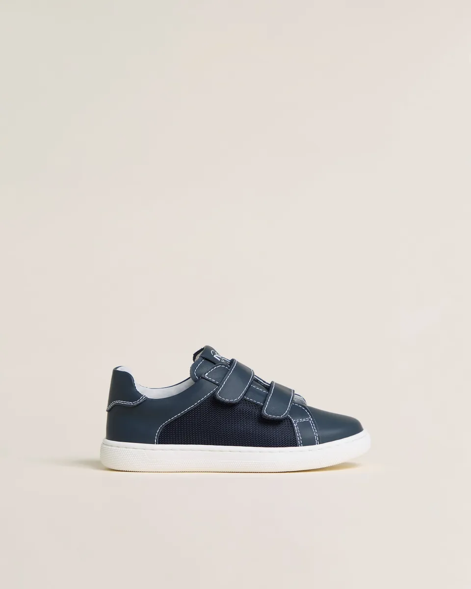 Nero Giardini Sneakers baskets junior garçon tissu cuir