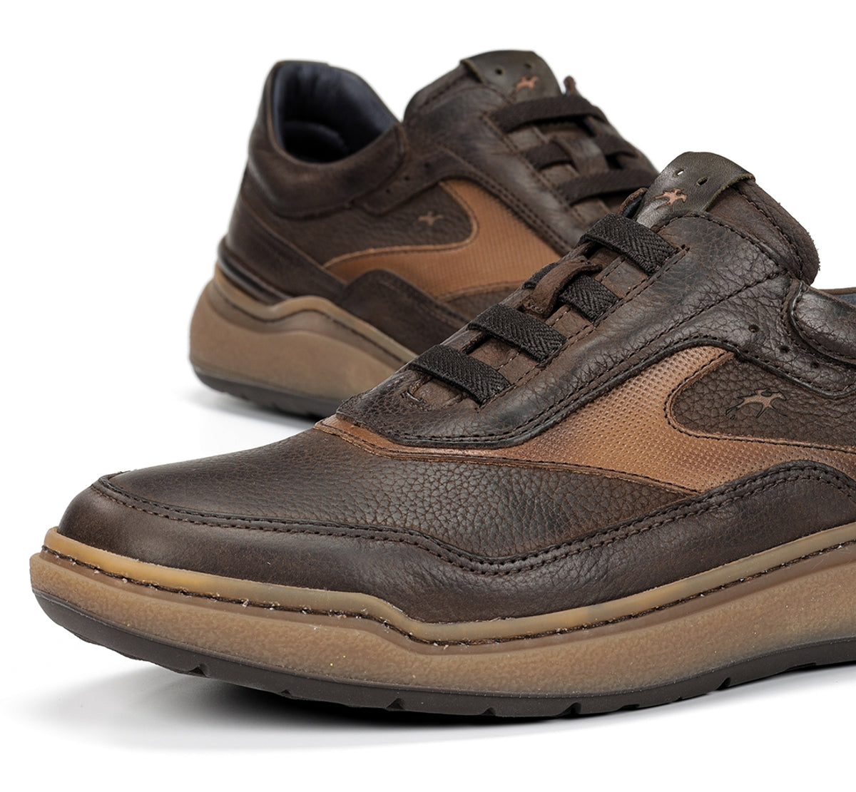Fluchos Rocky F2040 baskets homme marron sans mains