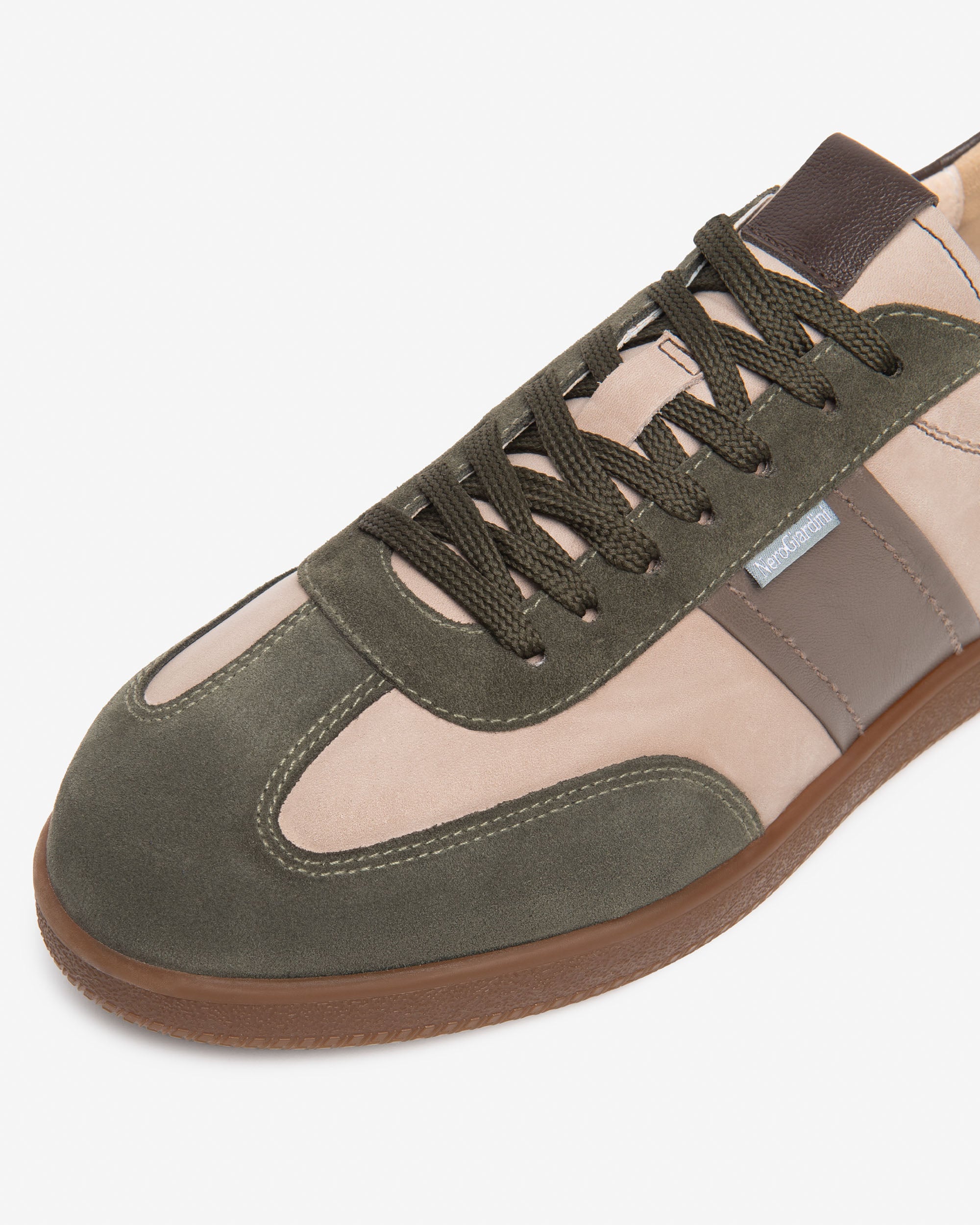 Nero Giardini Sneakers Baskets Cuir Homme Suède