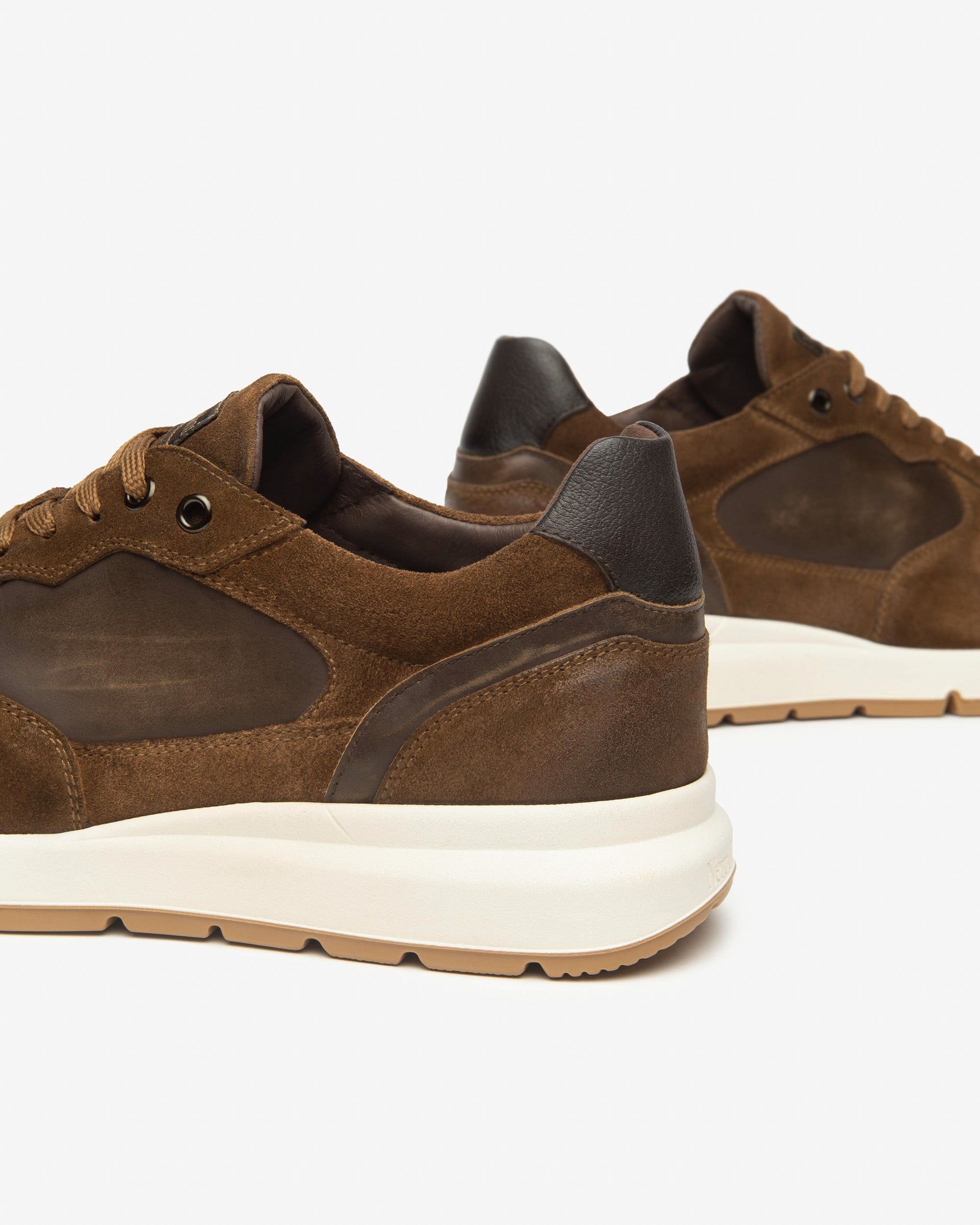 Nero Giardini Sneakers baskets homme cuir daim hiver