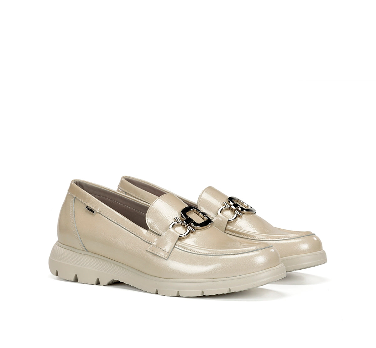 Fluchos Gladis F2282 mocassins femme taupe confort
