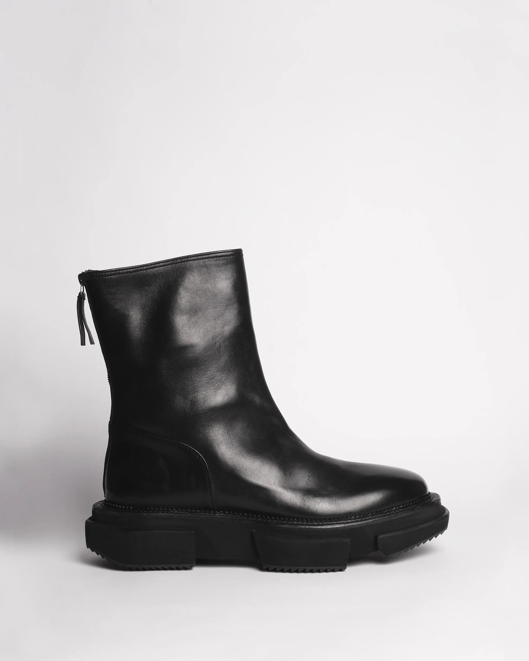 Premiata Boots 019 chaussures cuir sculpté