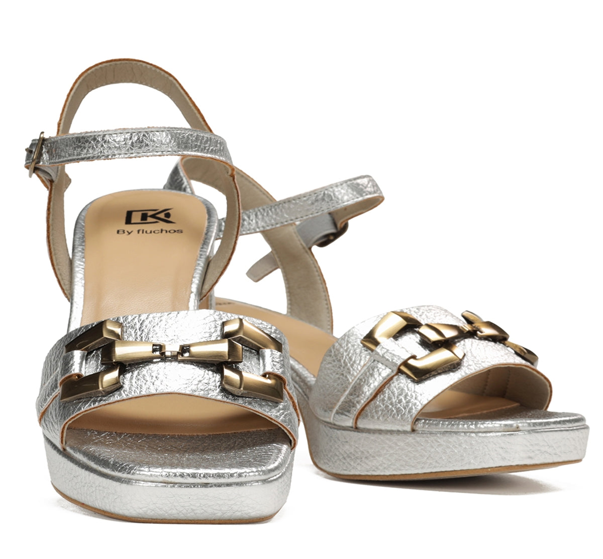 Dorking Lyra D9253 sandale femme argent