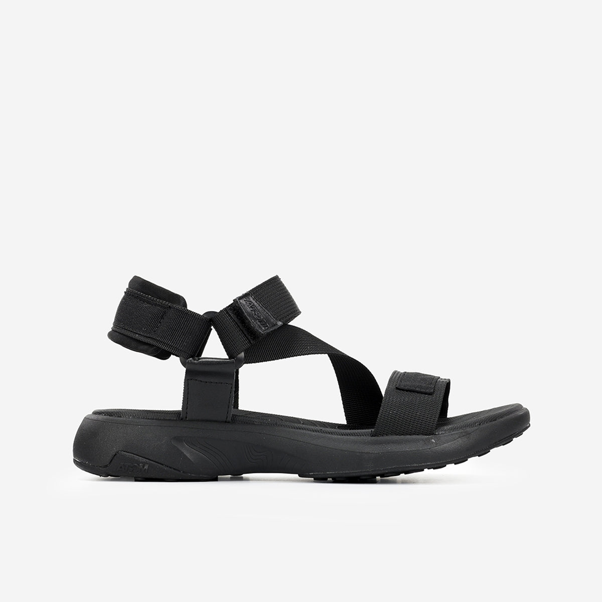 Atom by Fluchos Energy AT182 Sandale Sport Femme Noir