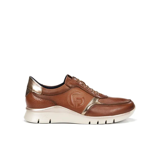 Fluchos Union F2074 baskets marron femme confort