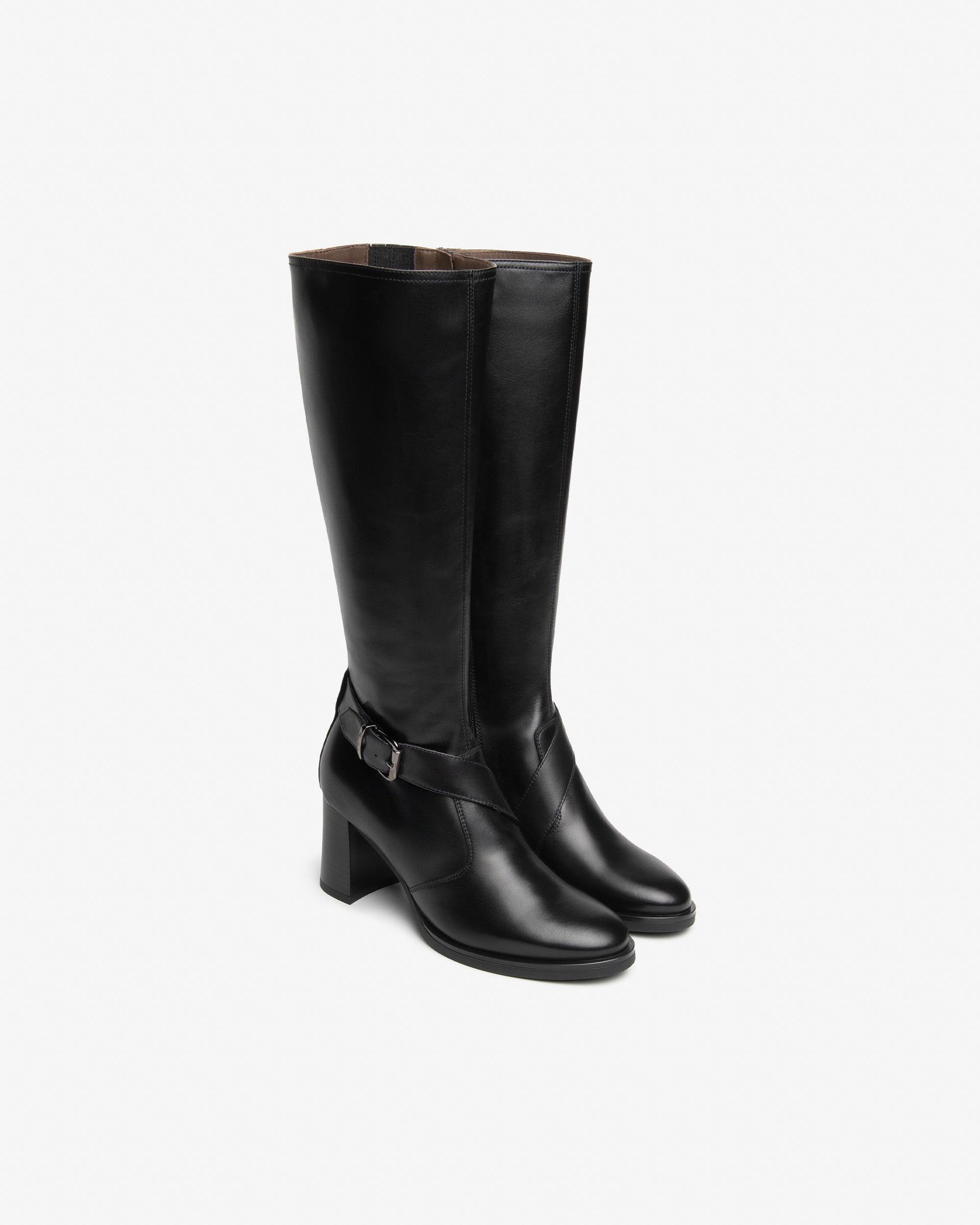 Nero Giardini Boots bottes cuir femme talon 75