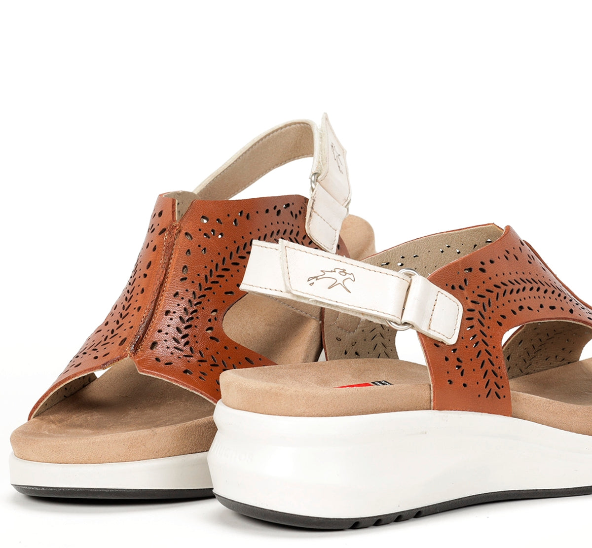 Fluchos Yagon F1481 sandale femme marron cuir