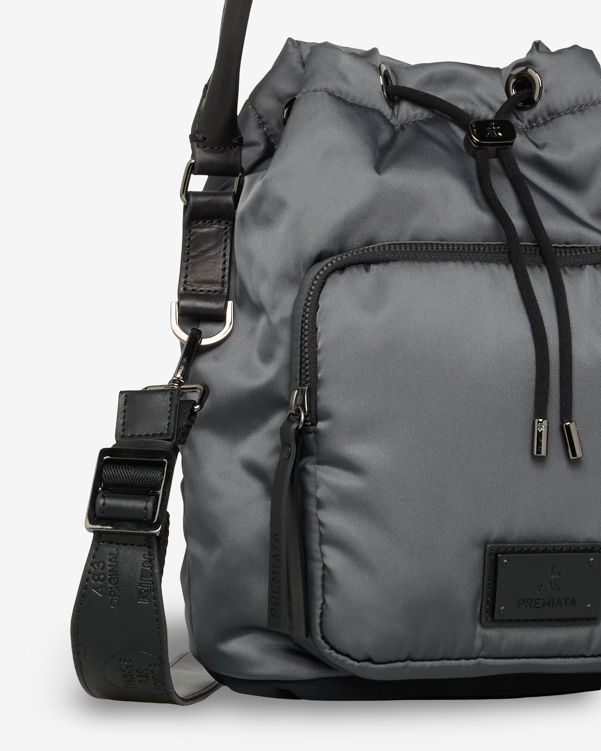 Premiata Mia 2159 sac à dos gris tissu technique