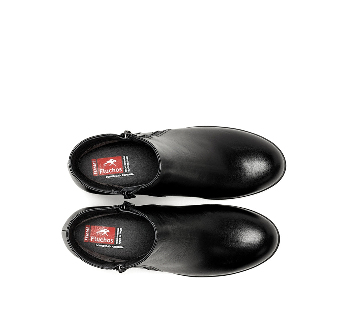 Fluchos Aliss F1367 bottines femme noires cuir