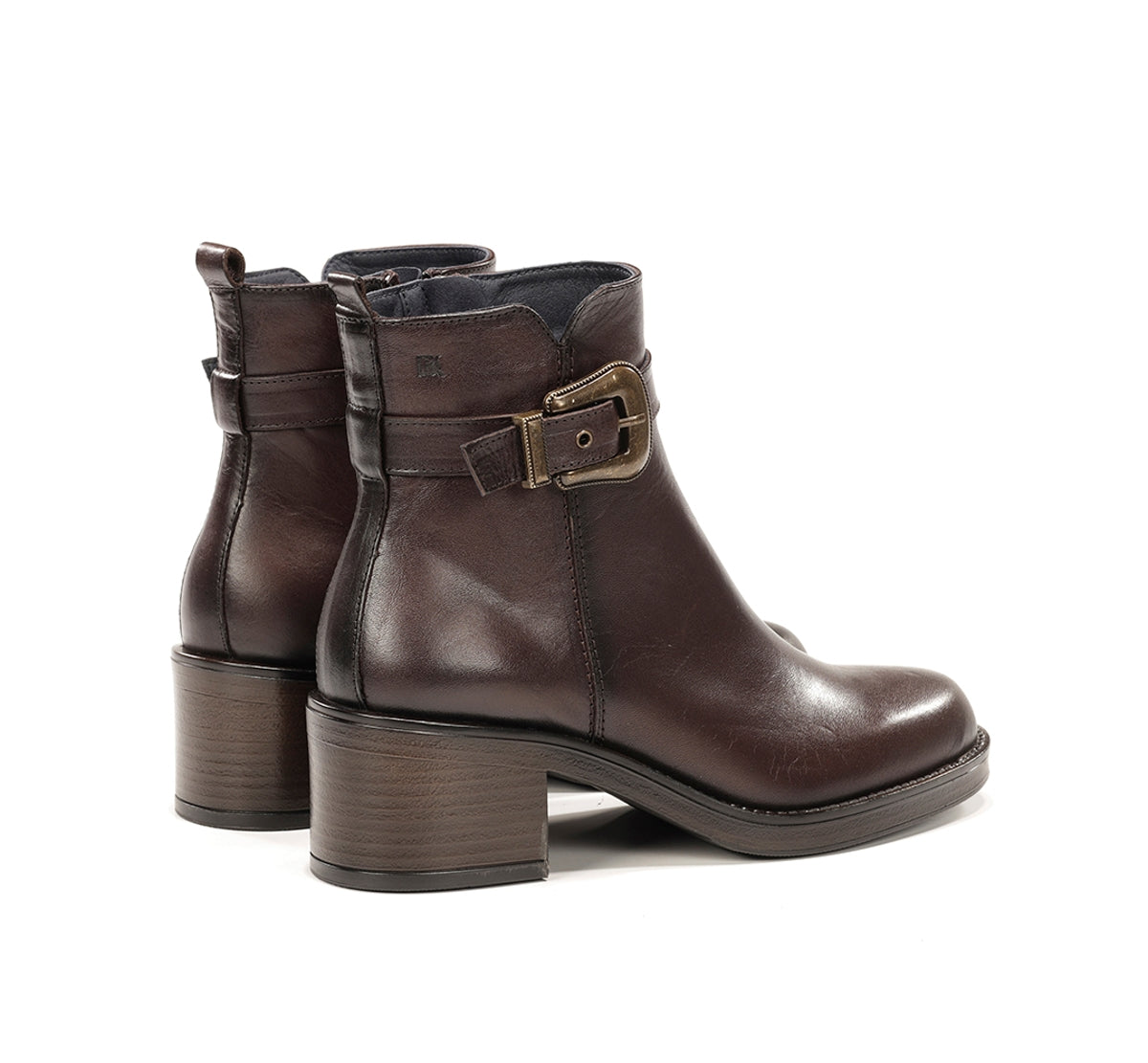 Dorking by Fluchos Linet D9801 bottine marron cuir femme