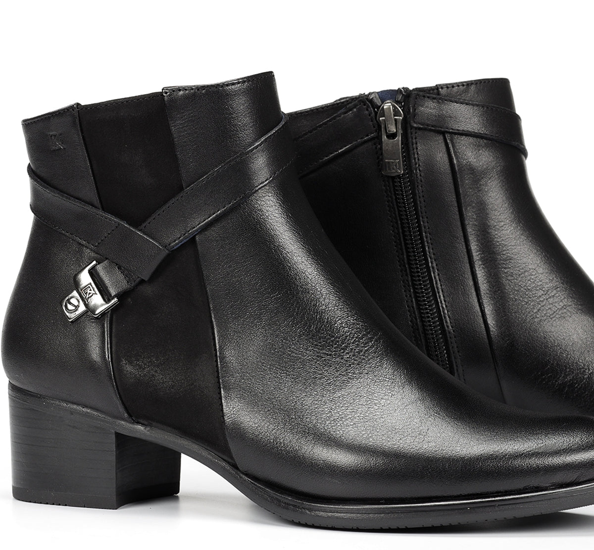 Dorking Alegria D7232 bottines femme noir talon
