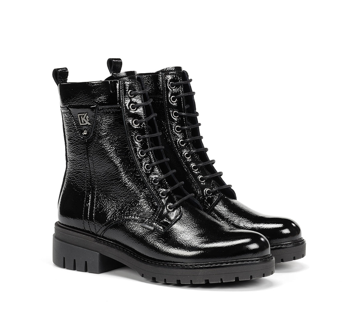 Dorking Cady D9583 bottines femme noir lacets