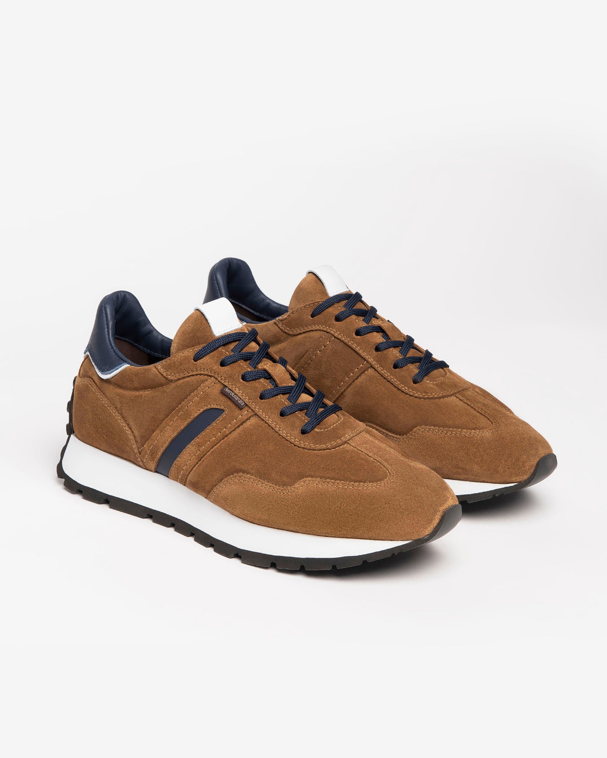 Nero Giardini Sneakers baskets daim homme made in Italy