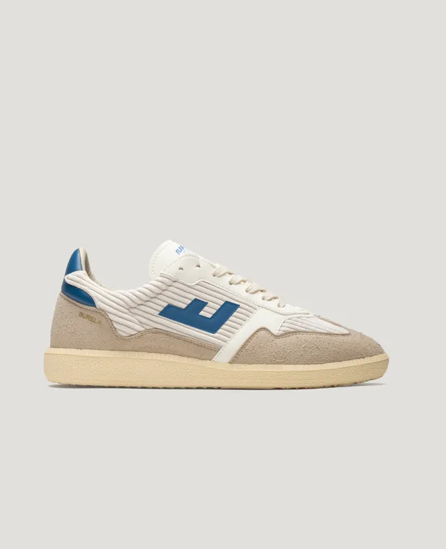 Flamingos Life Burela Slim Corduroy Blu baskets velours bleu