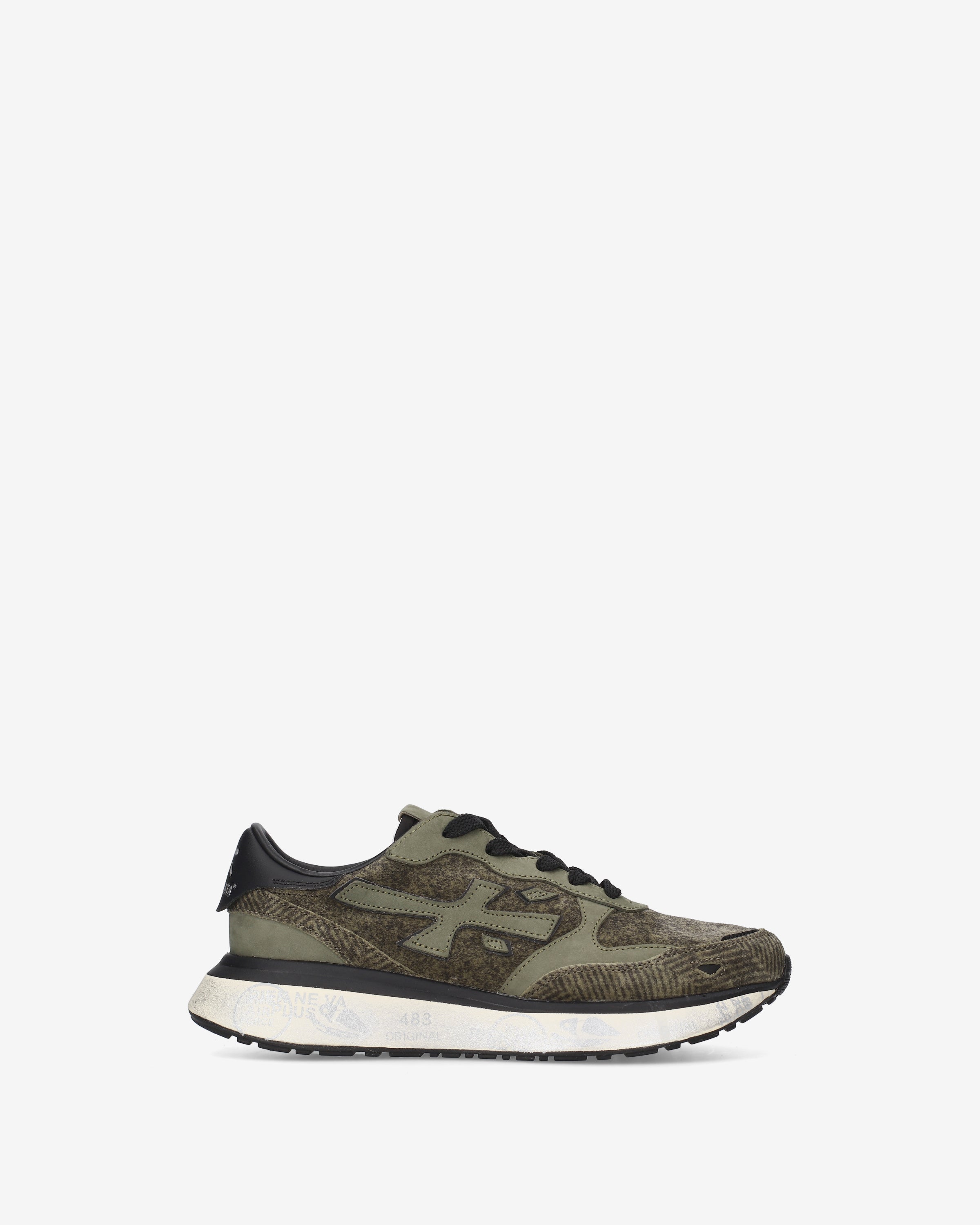 Premiata Lauryn 8550 sneakers vert olive femme