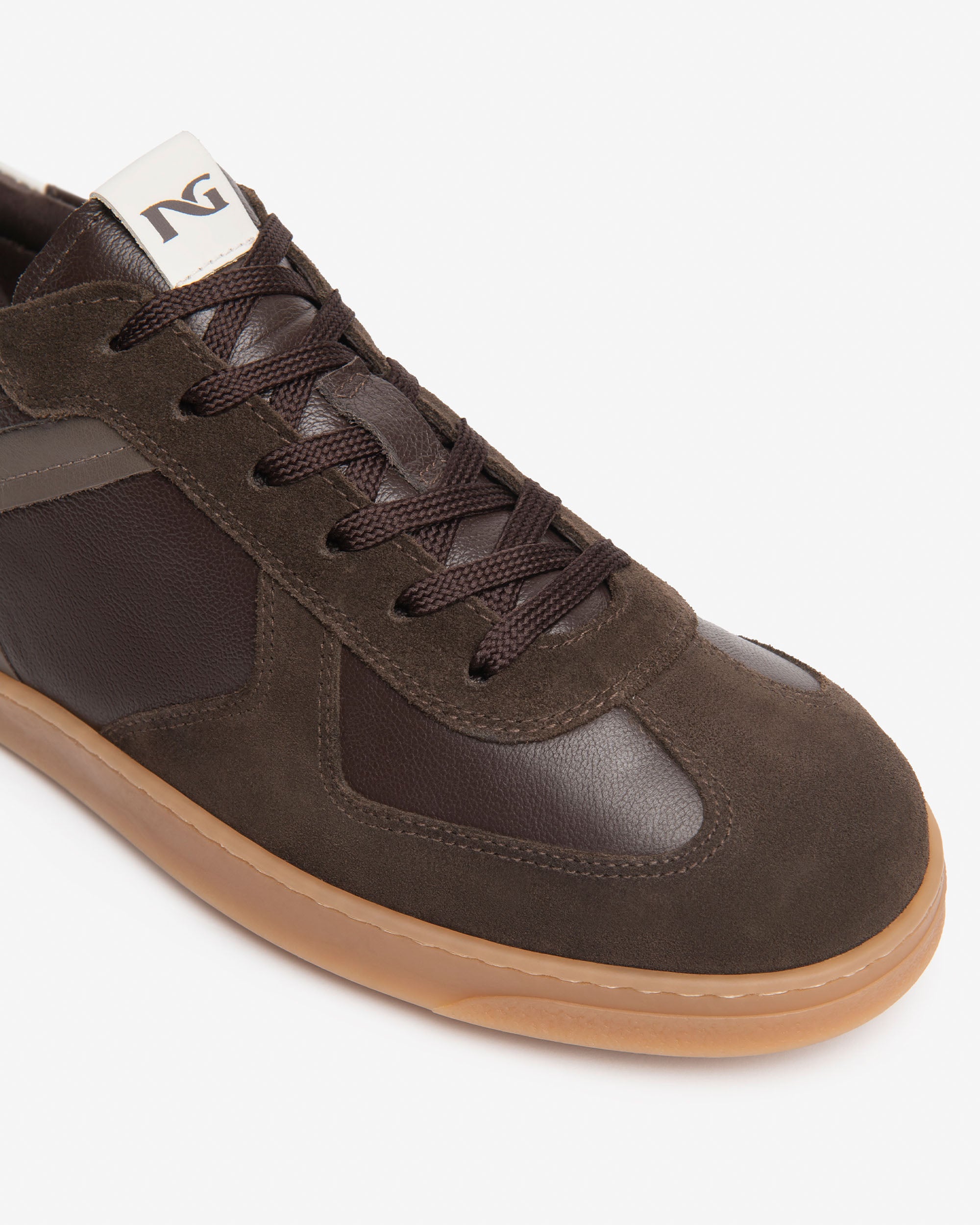Nero Giardini Sneakers baskets homme cuir daim