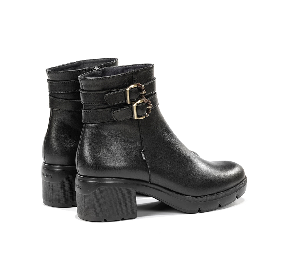 Fluchos Fugaz F2516 bottine noire femme à talon