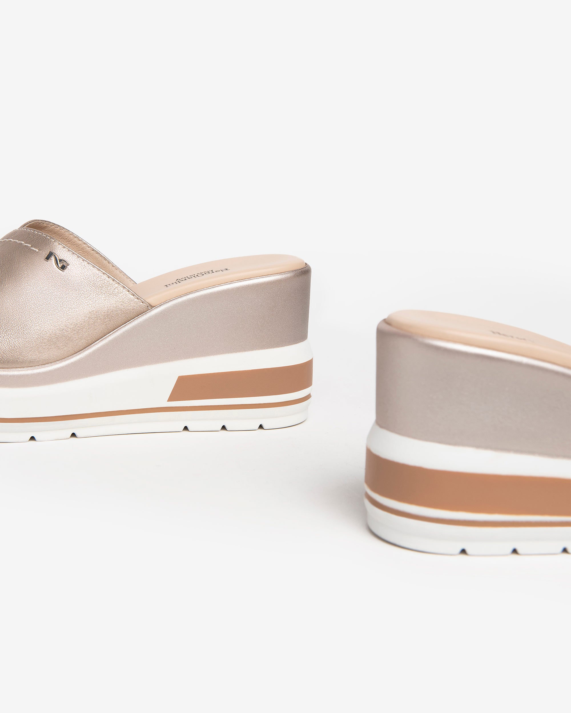 Nero Giardini Slippers mules cuir femme été