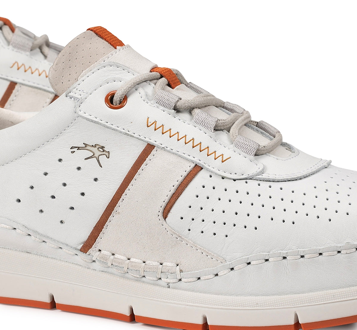 Fluchos Yannic F1442 Baskets Homme Blanc à Lacets