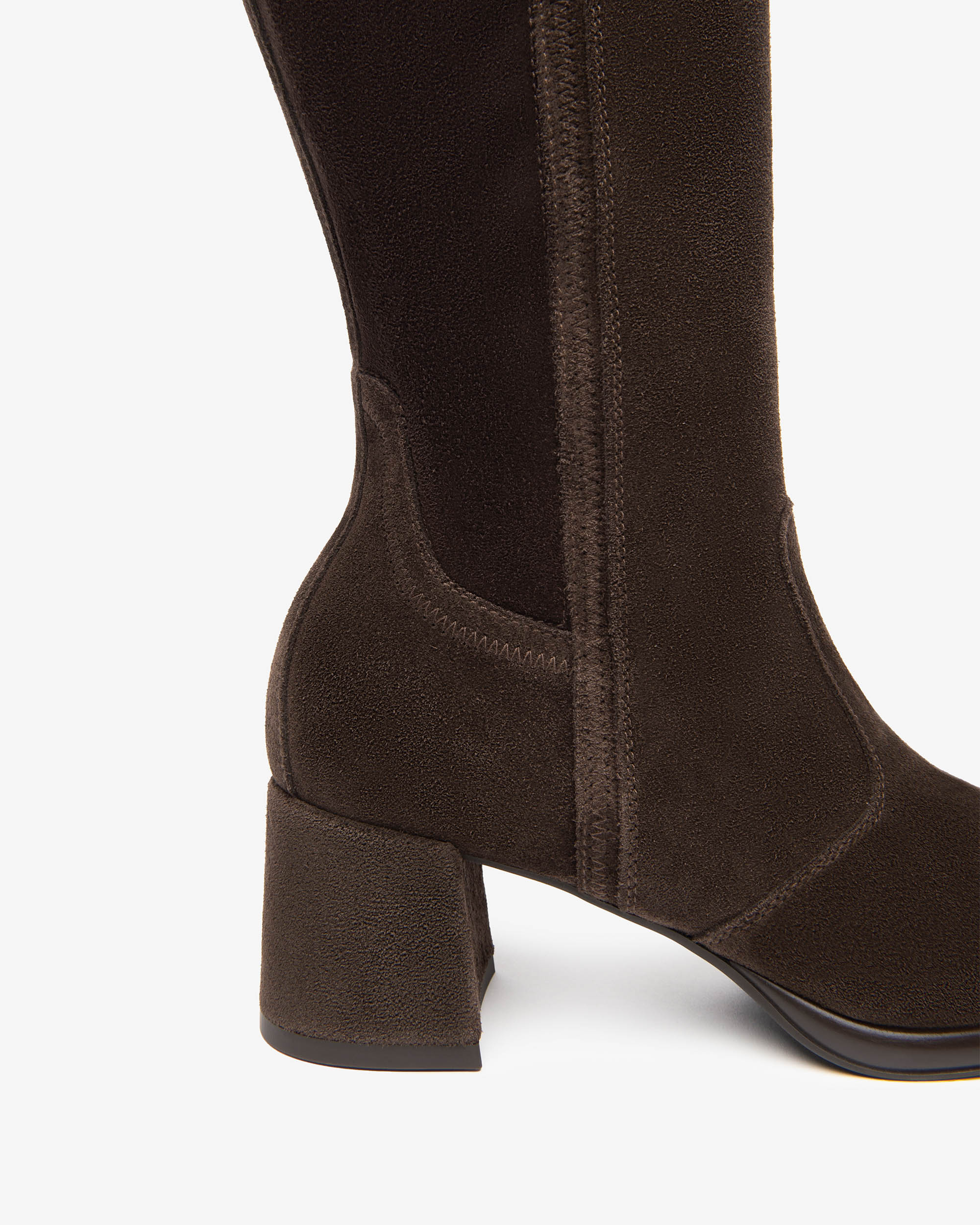 Nero Giardini Bottes daim tissu femme