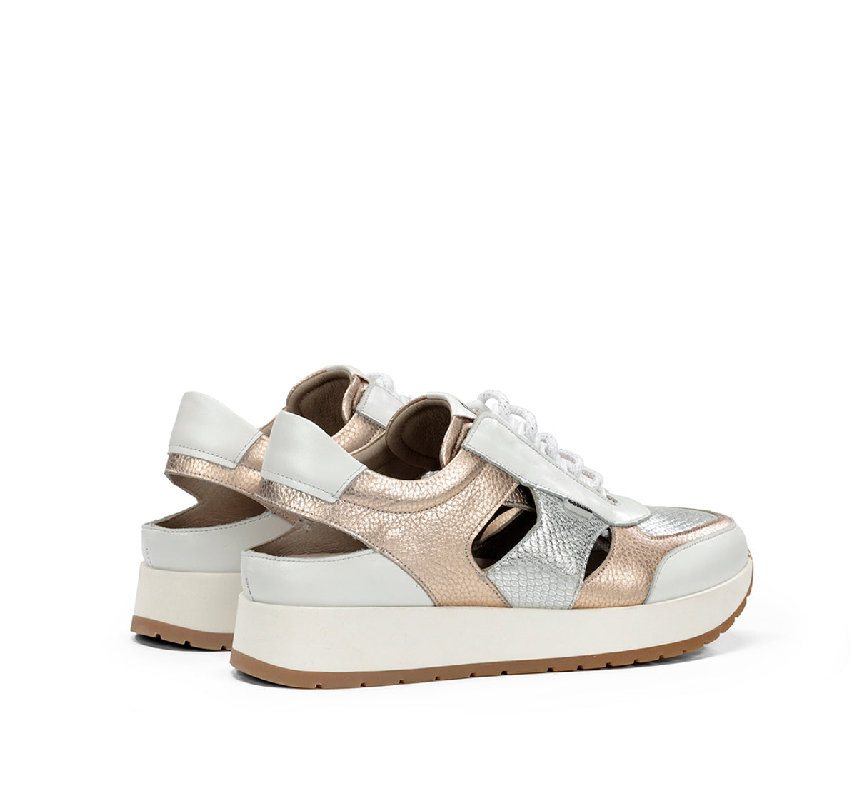 Dorking by Fluchos Split D9475 baskets femme doré
