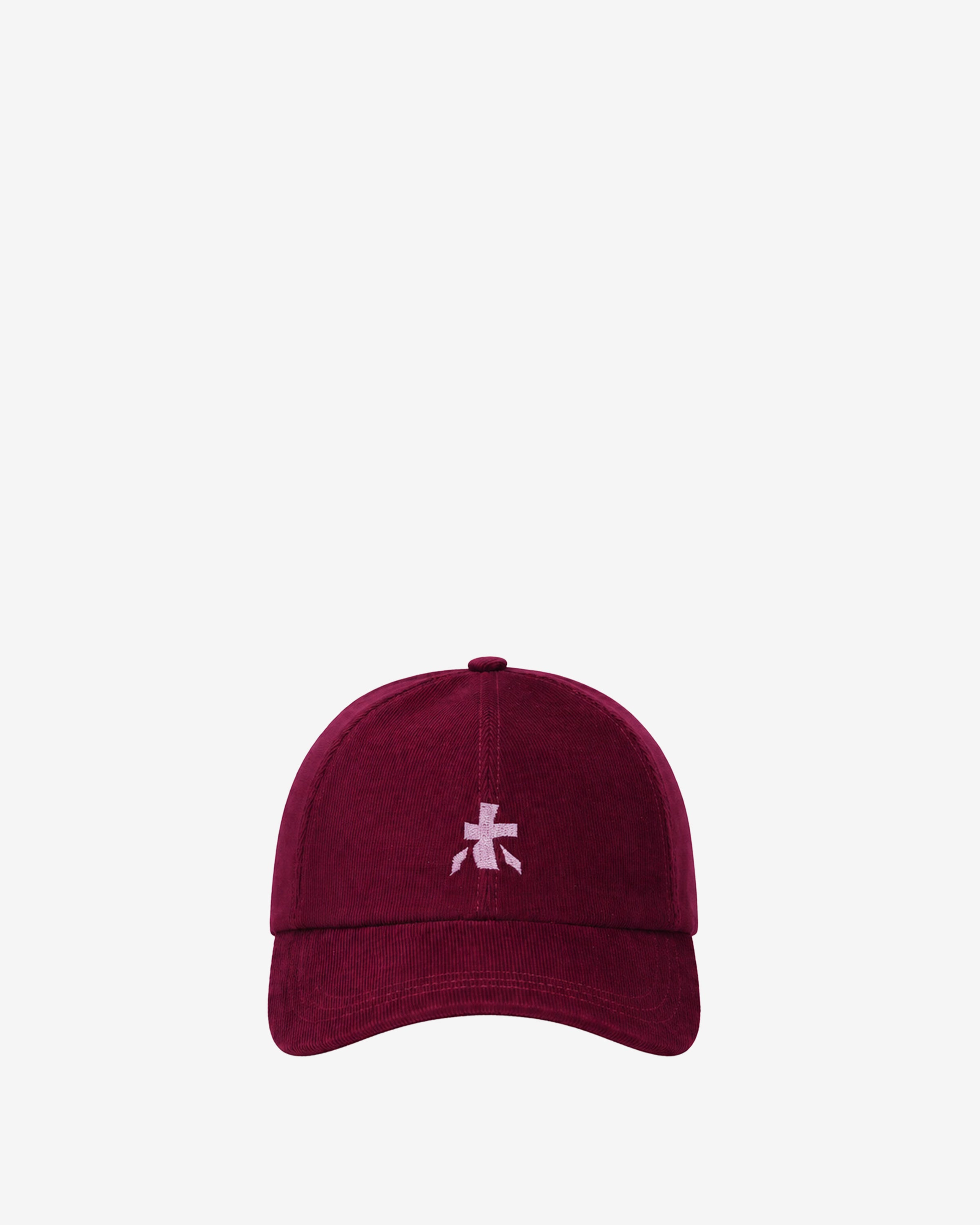 Premiata Corduroy Baseball Cap casquette bordeaux velours